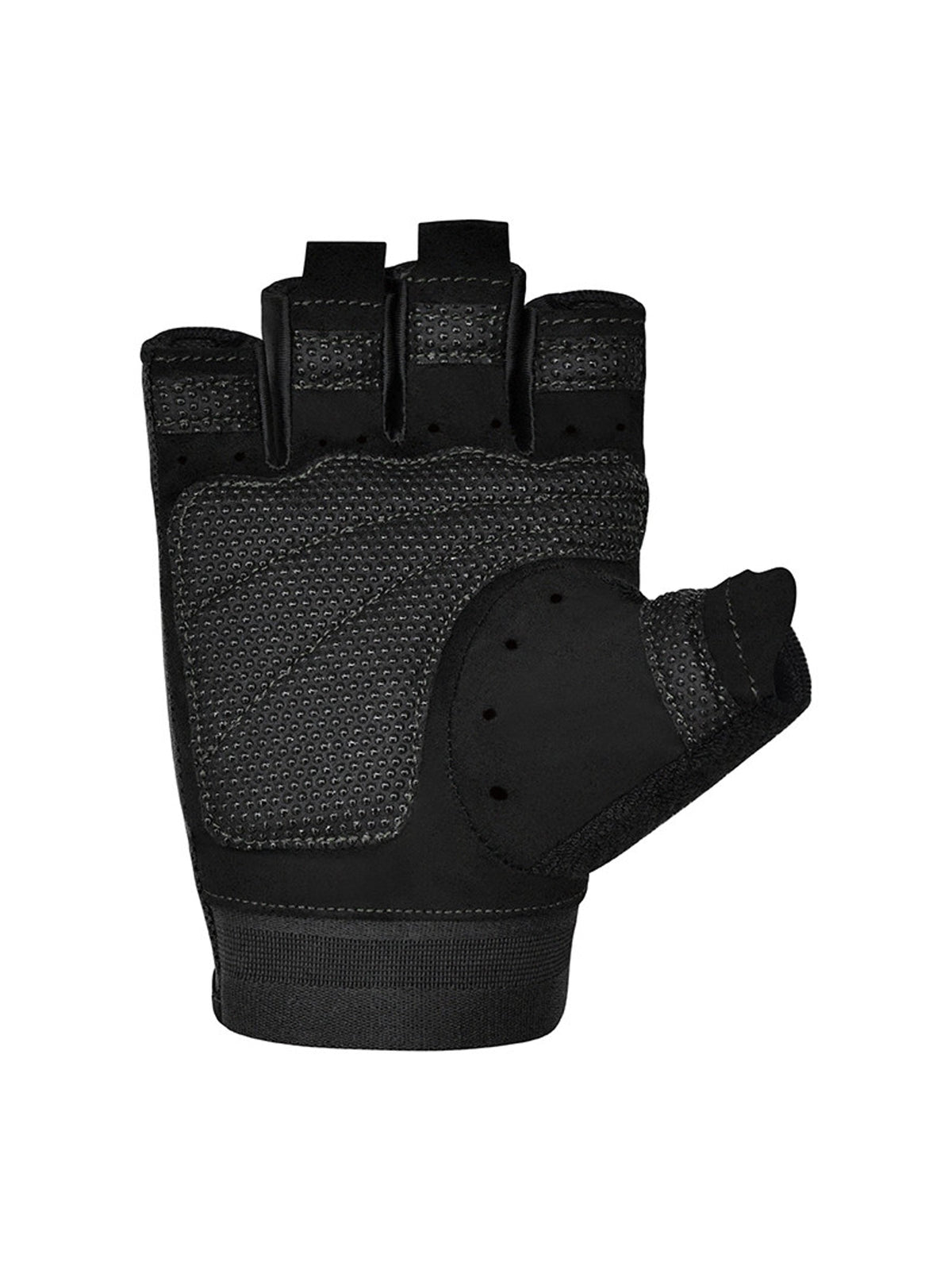 Gym Weight Lifting Gloves T1, black, image 2