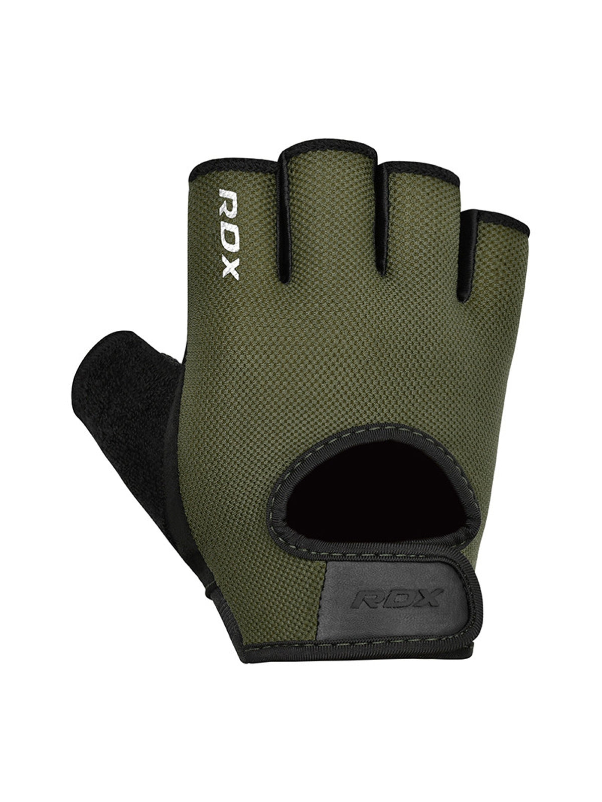 Gym Weight Lifting Gloves T1, army green, main image