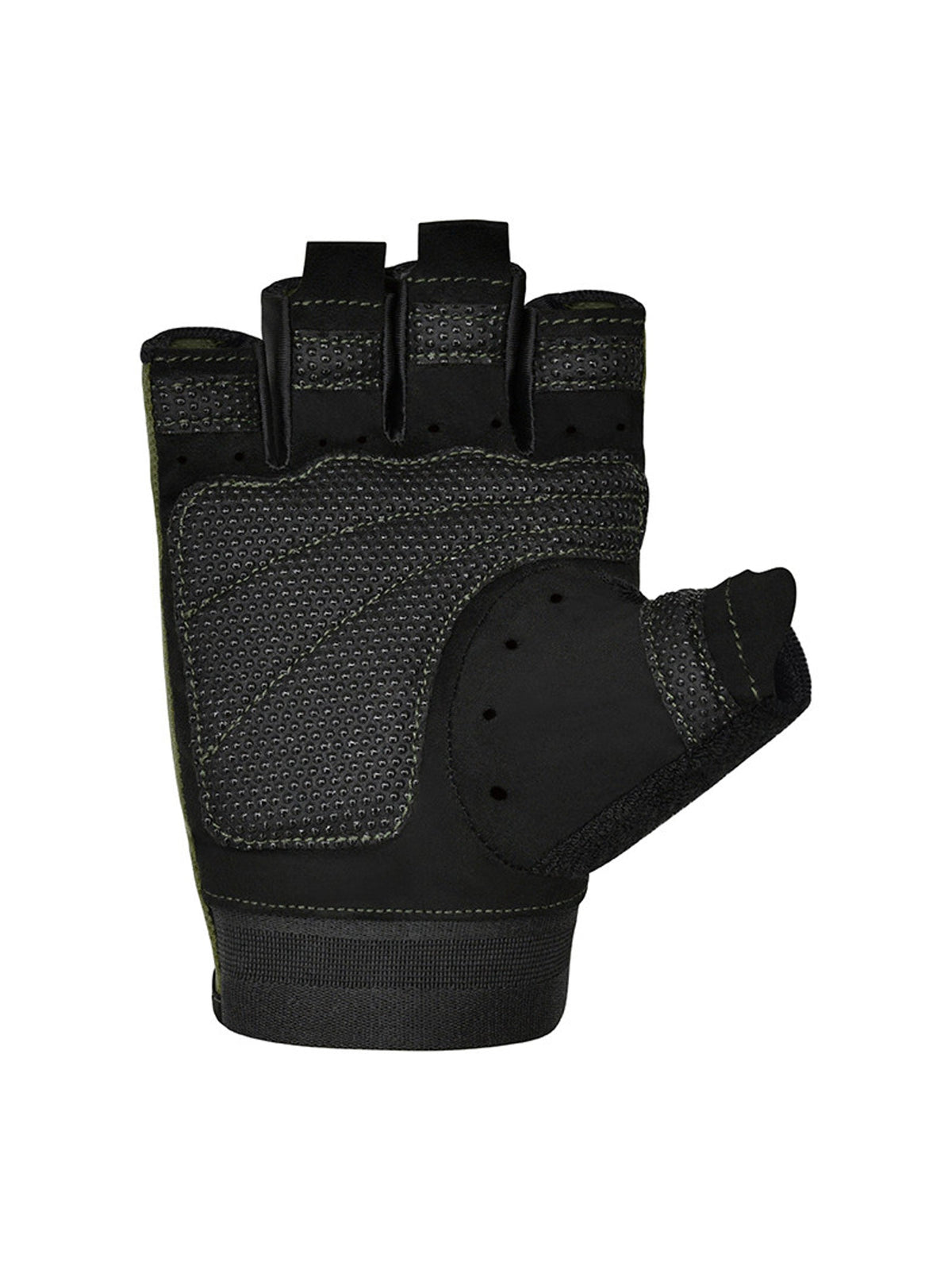 Gym Weight Lifting Gloves T1, army green, image 3