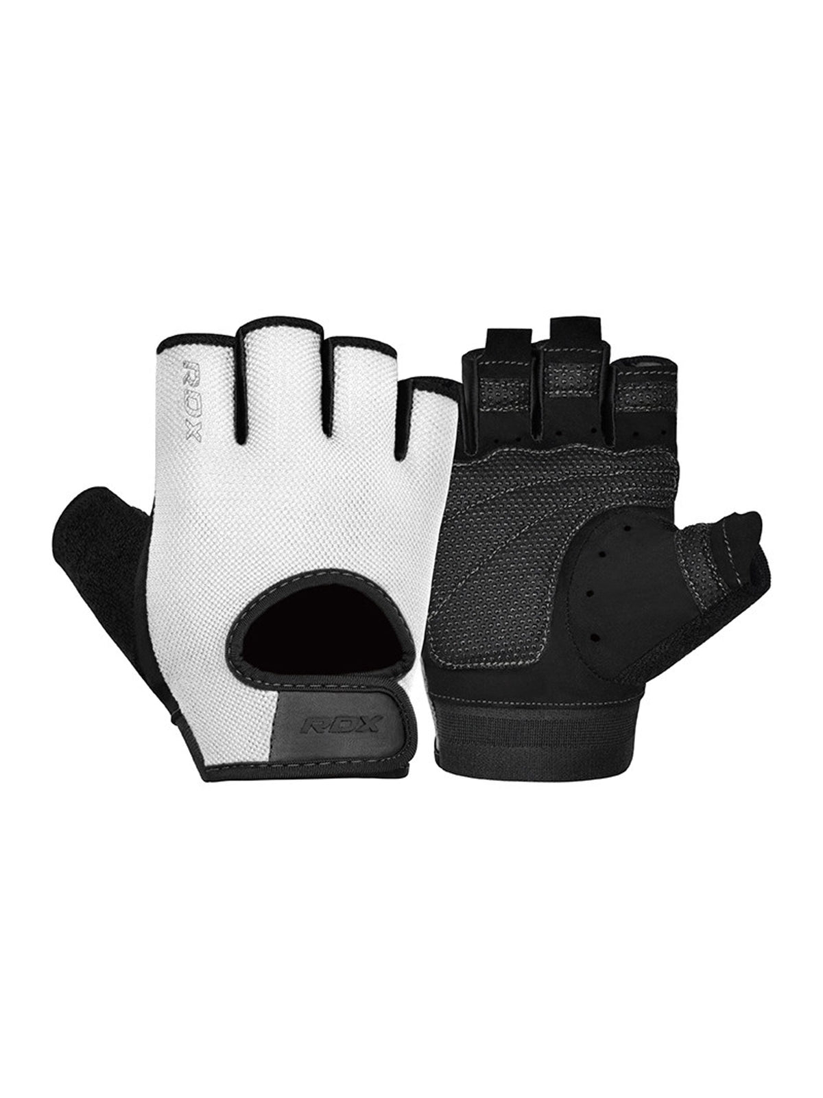 Gym Weight Lifting Gloves T1, white, image 3