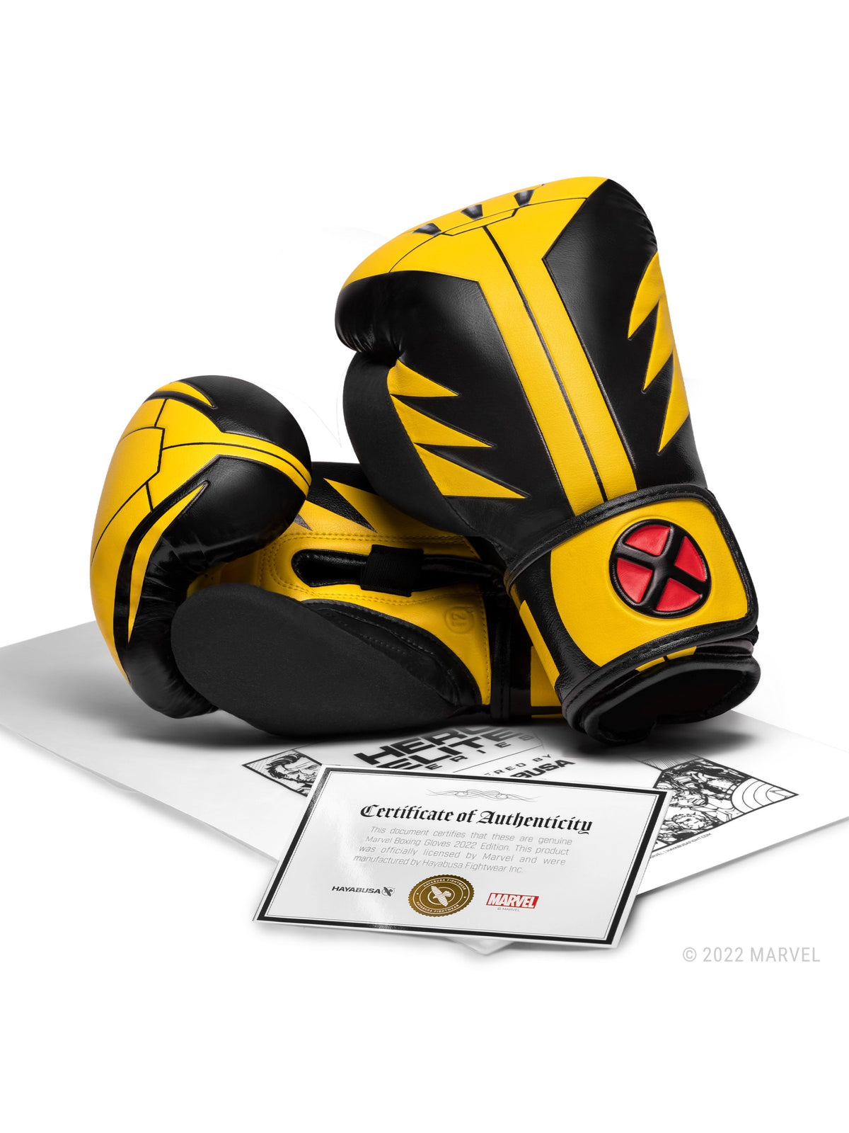 Marvel's Wolverine Boxing Gloves - Certificate