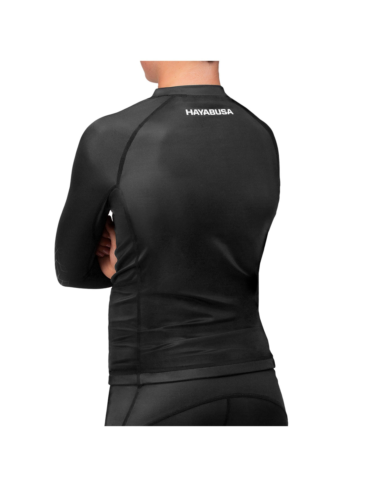 Hayabusa Geo Youth Rash Guard, grey, image 2