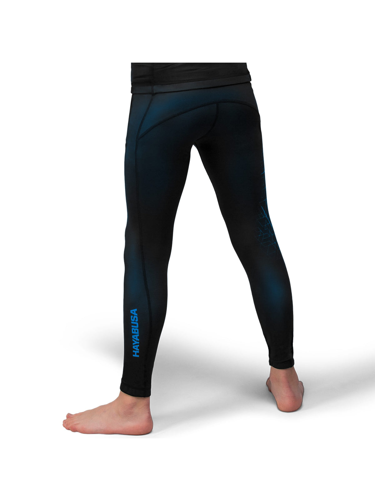 Hayabusa Geo Youth Jiu-Jitsu Spats, blue, image 2