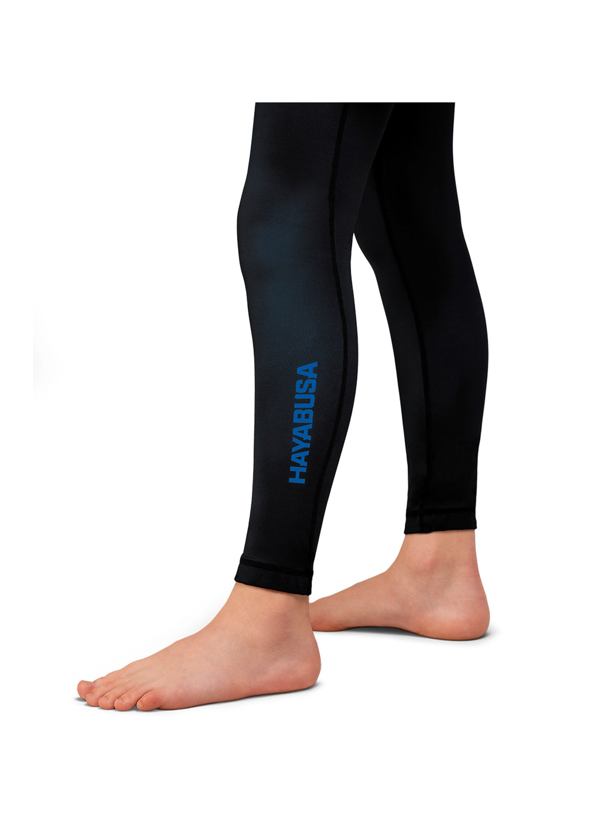 Hayabusa Geo Youth Jiu-Jitsu Spats, blue, image 3