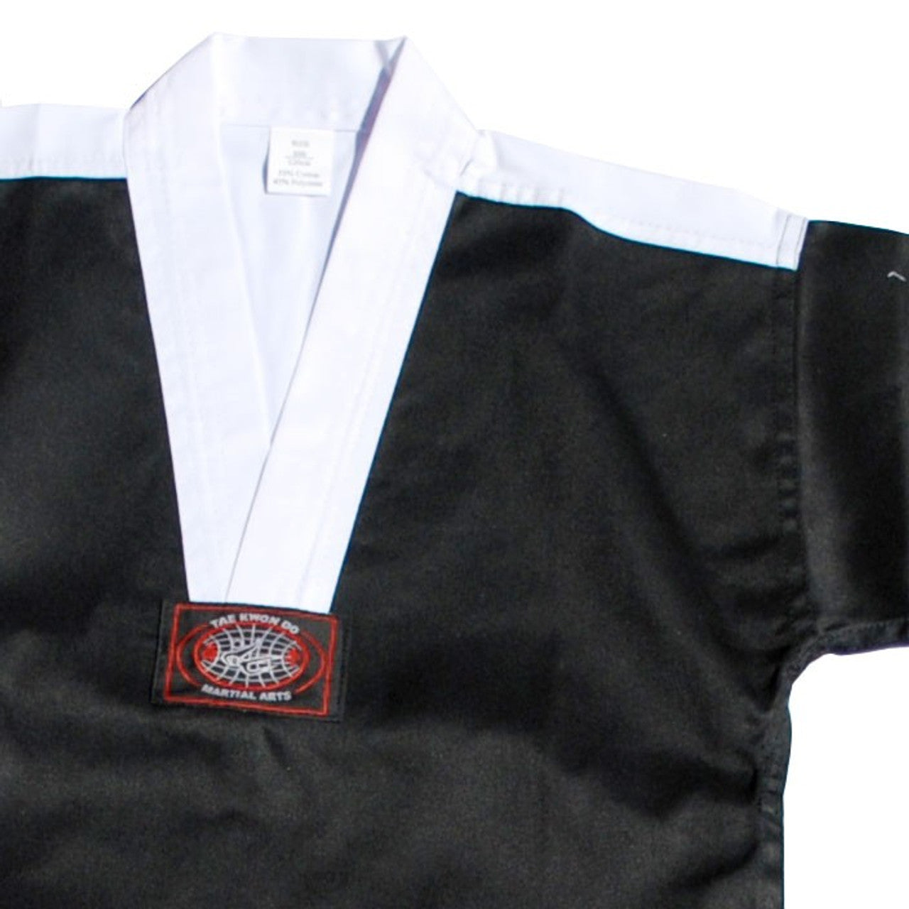 MAG Lightweight Taekwondo Uniform Black/White