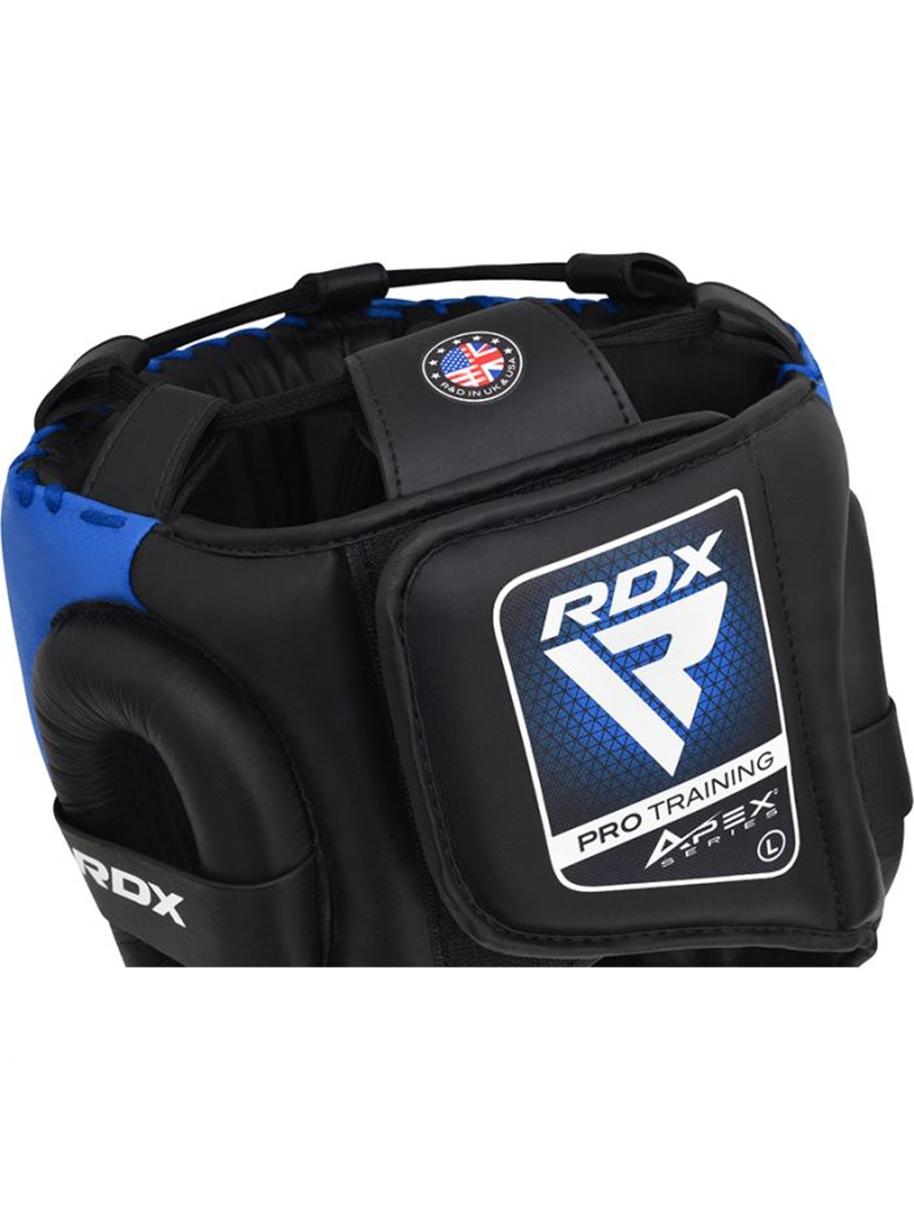 RDX APEX Boxing Head Gear with Cheek Protector - Blue