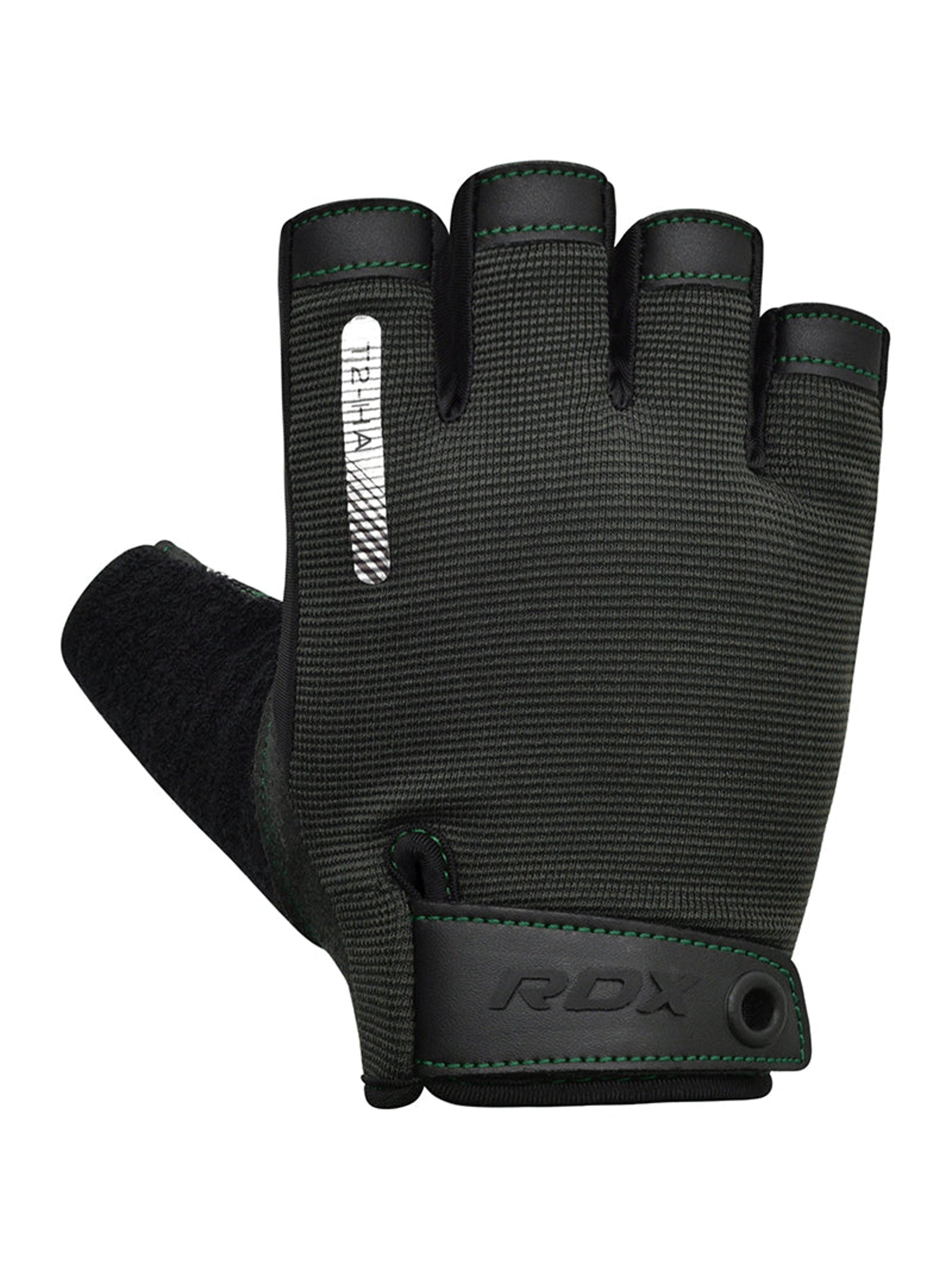 RDX T2 Weightlifting Gloves - Army Green