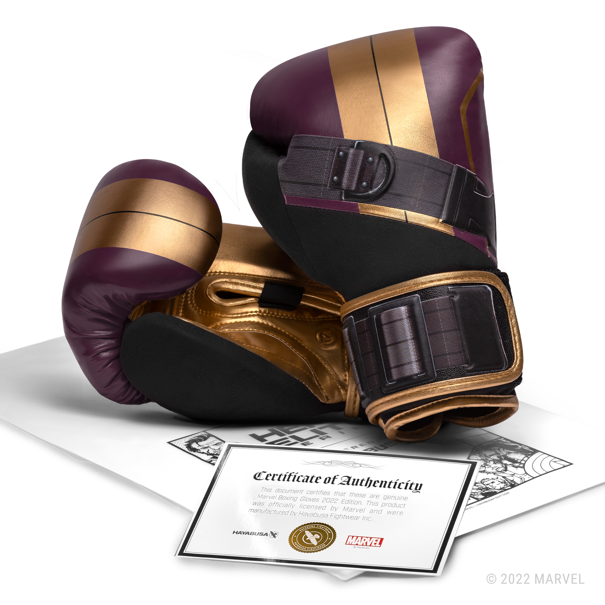 Marvel's Batroc Boxing Gloves - Certificate