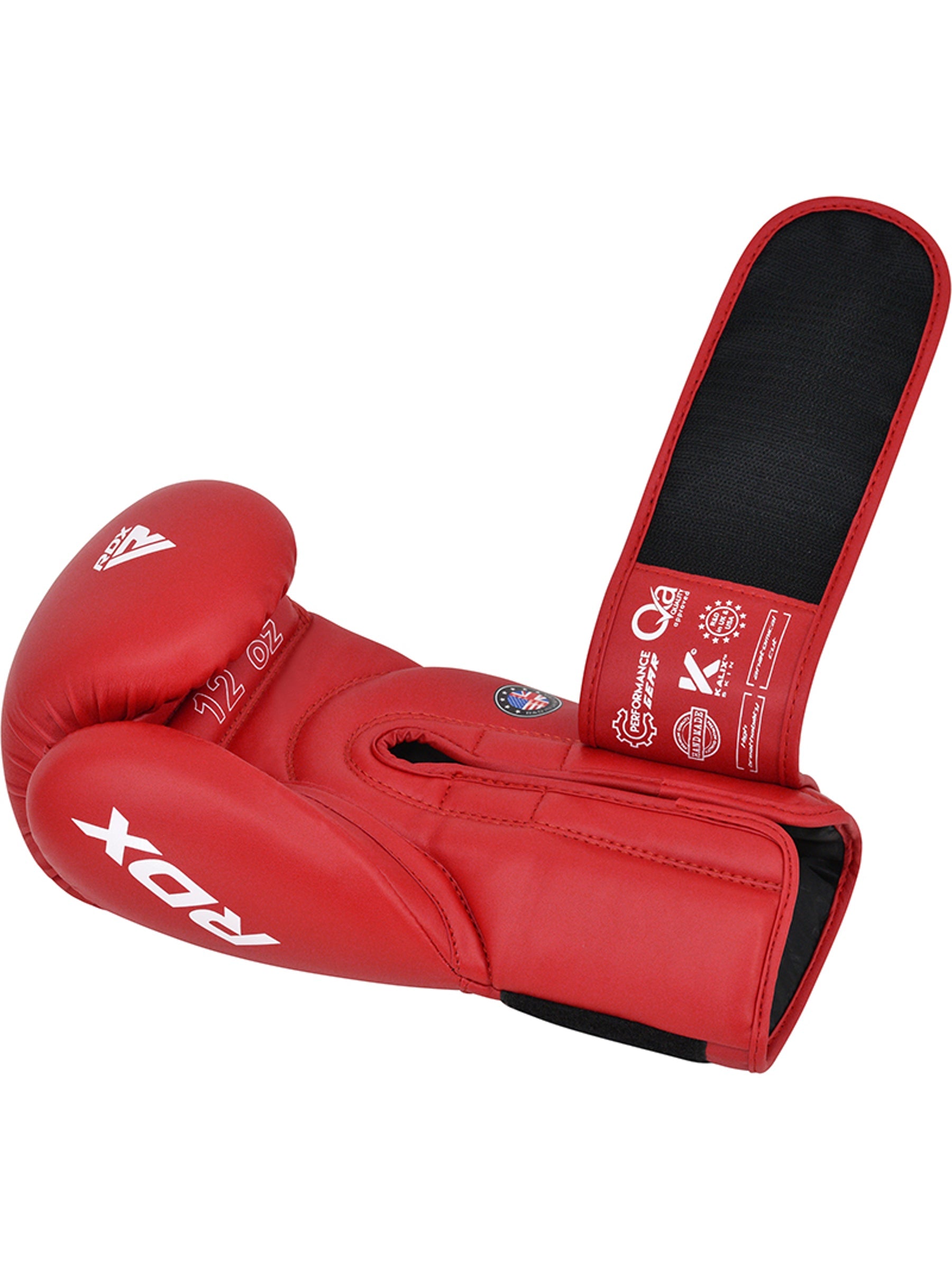 RDX Boxing Gloves AS2 Amateur Competition - Red