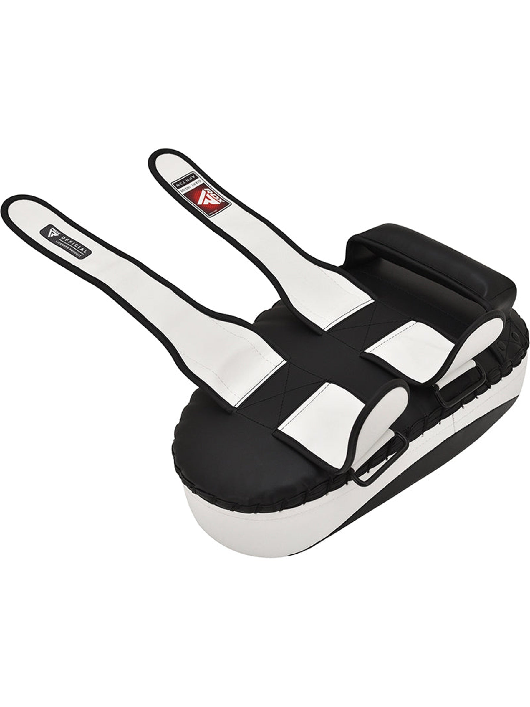 RDX T3 Muay Thai Kick Pads - White/Black
