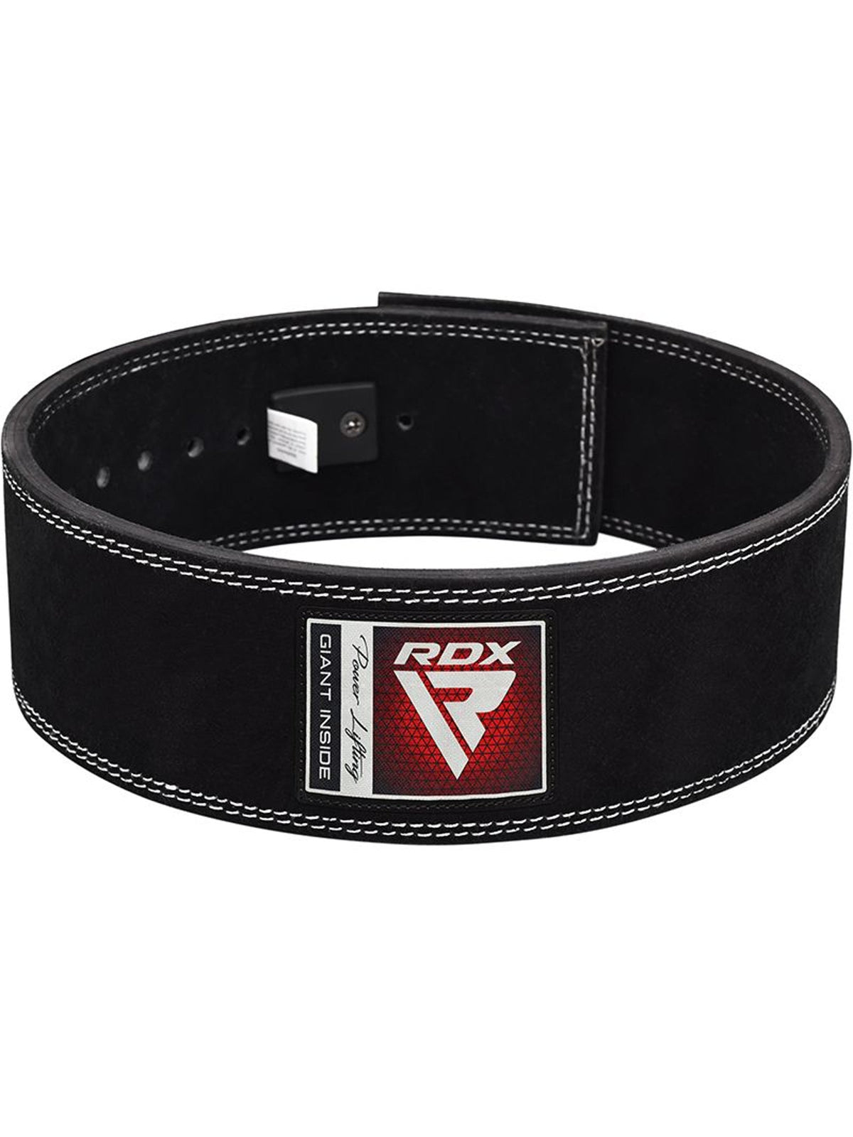 RDX 4 Inch IPL/USPA Approved Powerlifting Leather Gym Belt - Black/Brown