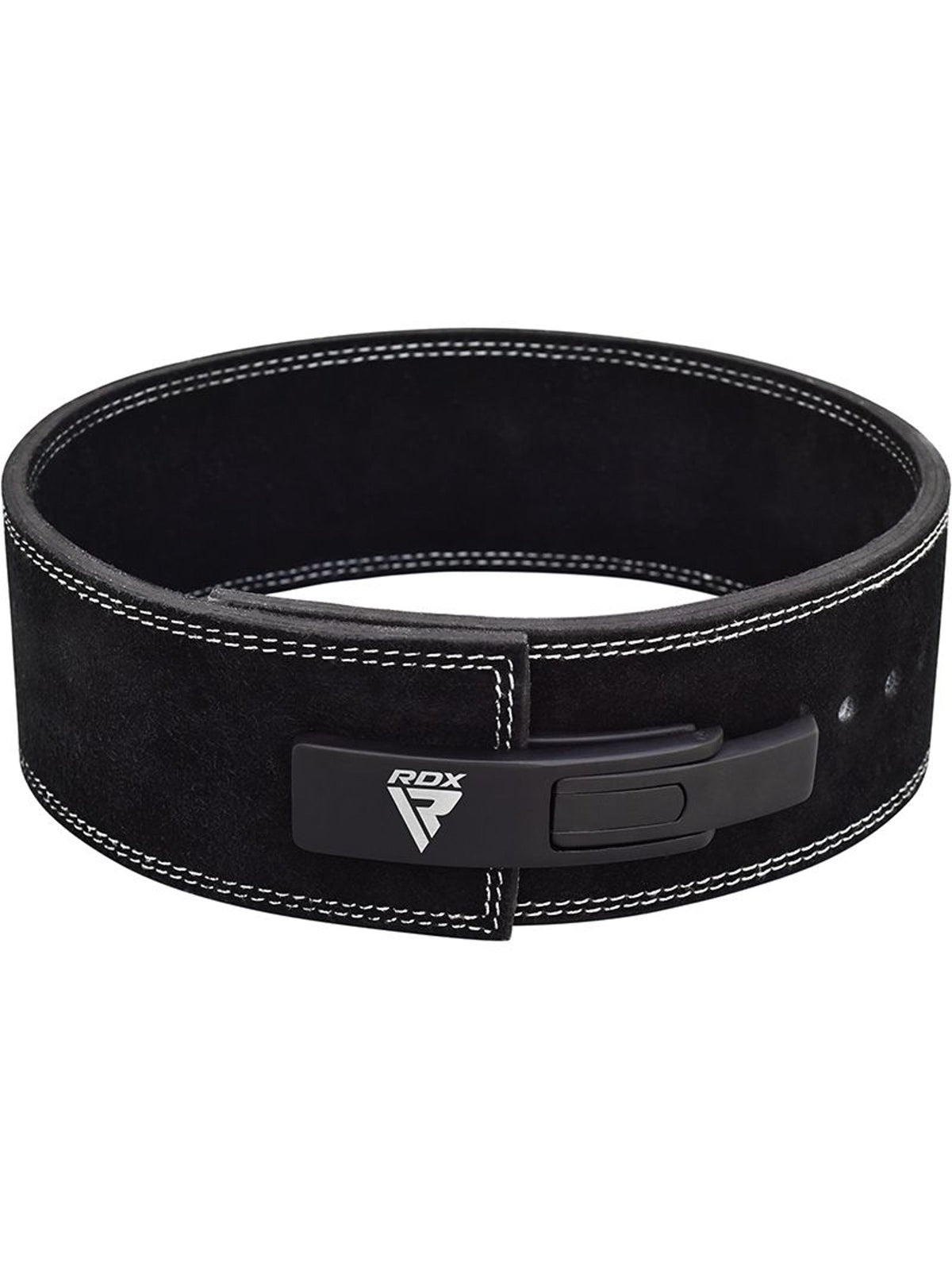 RDX 4 Inch IPL/USPA Approved Powerlifting Leather Gym Belt - Black/Brown