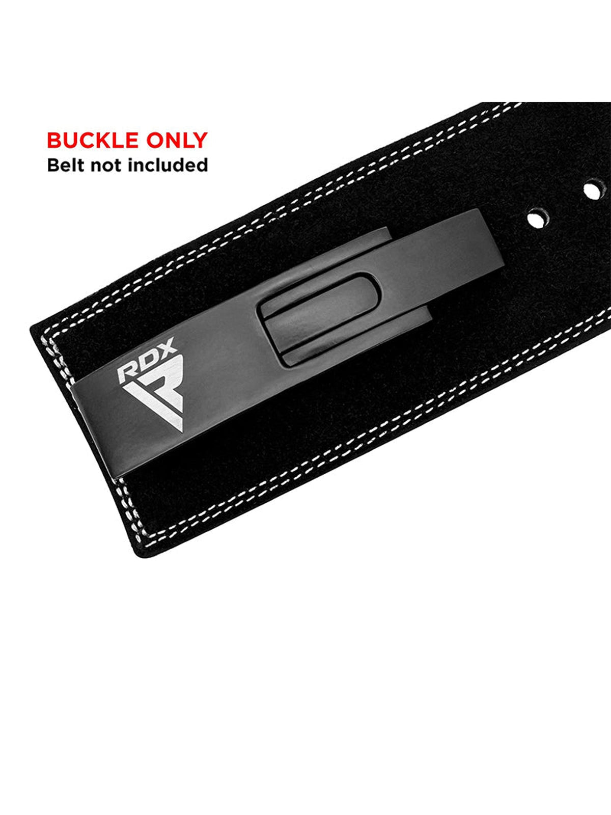 RDX T1 Gym Belt Buckle Chrome Platted – Black