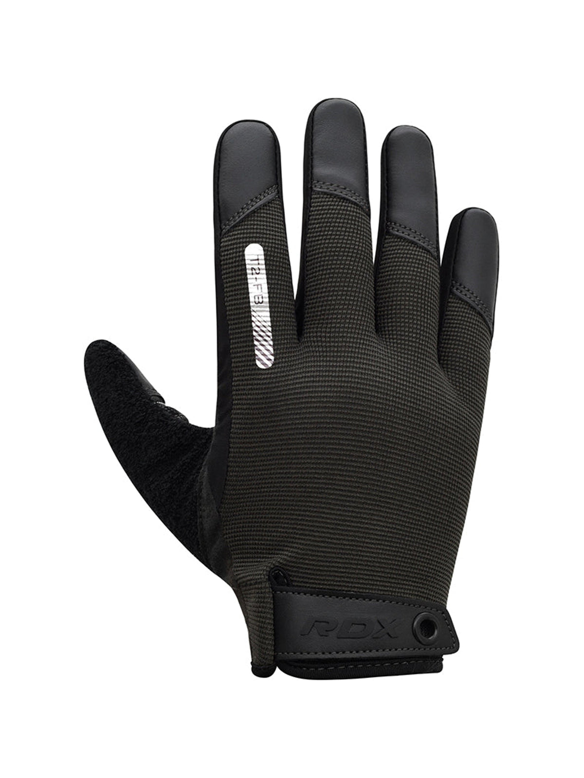 RDX T2 Touch Screen Friendly Full Finger Gym Gloves - Black