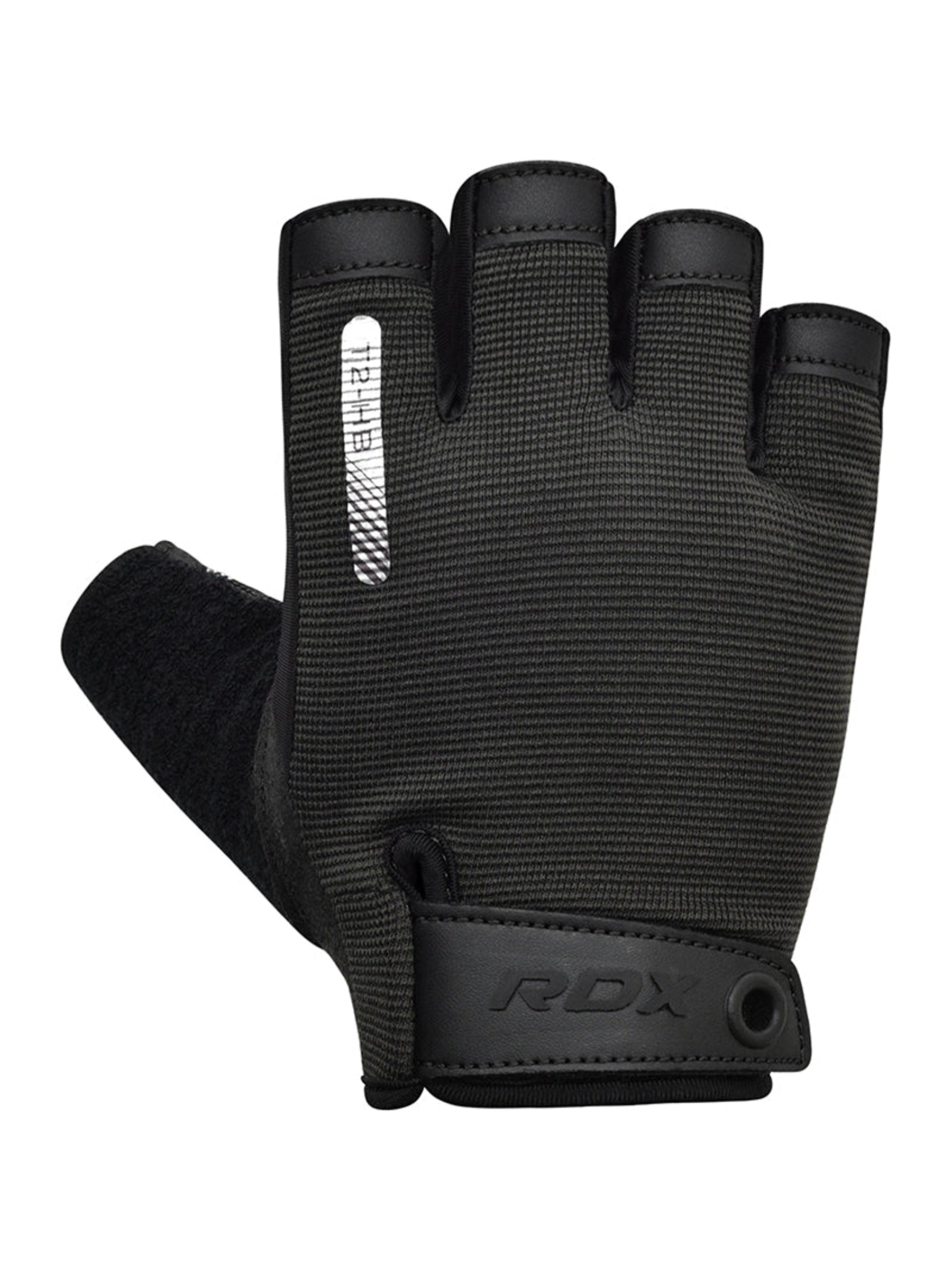 RDX T2 Weightlifting Gloves - Black