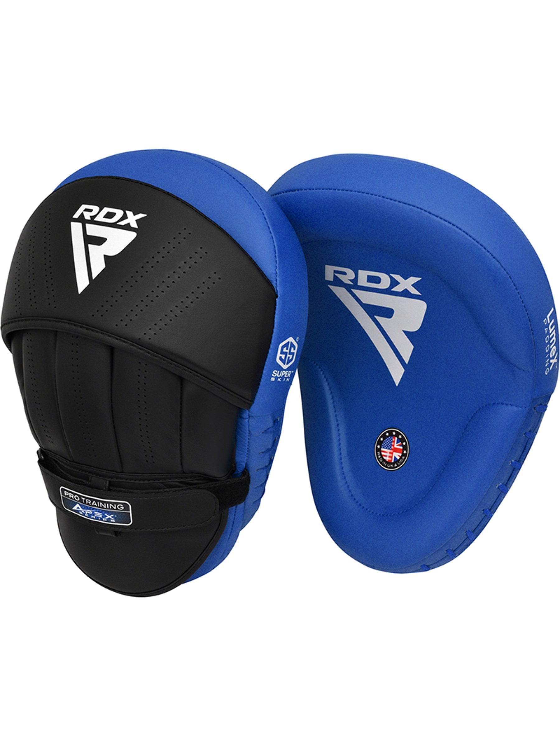 RDX APEX Curved Training Boxing Pads - Blue