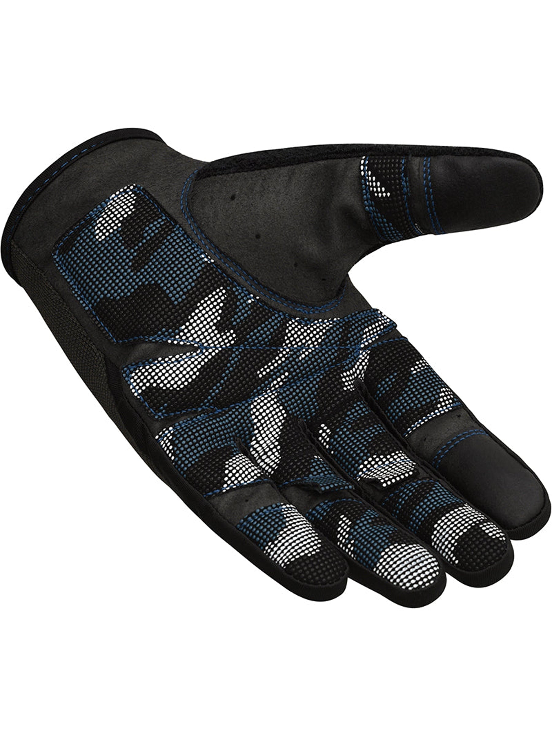 RDX T2 Touch Screen Friendly Full Finger Gym Gloves - Blue