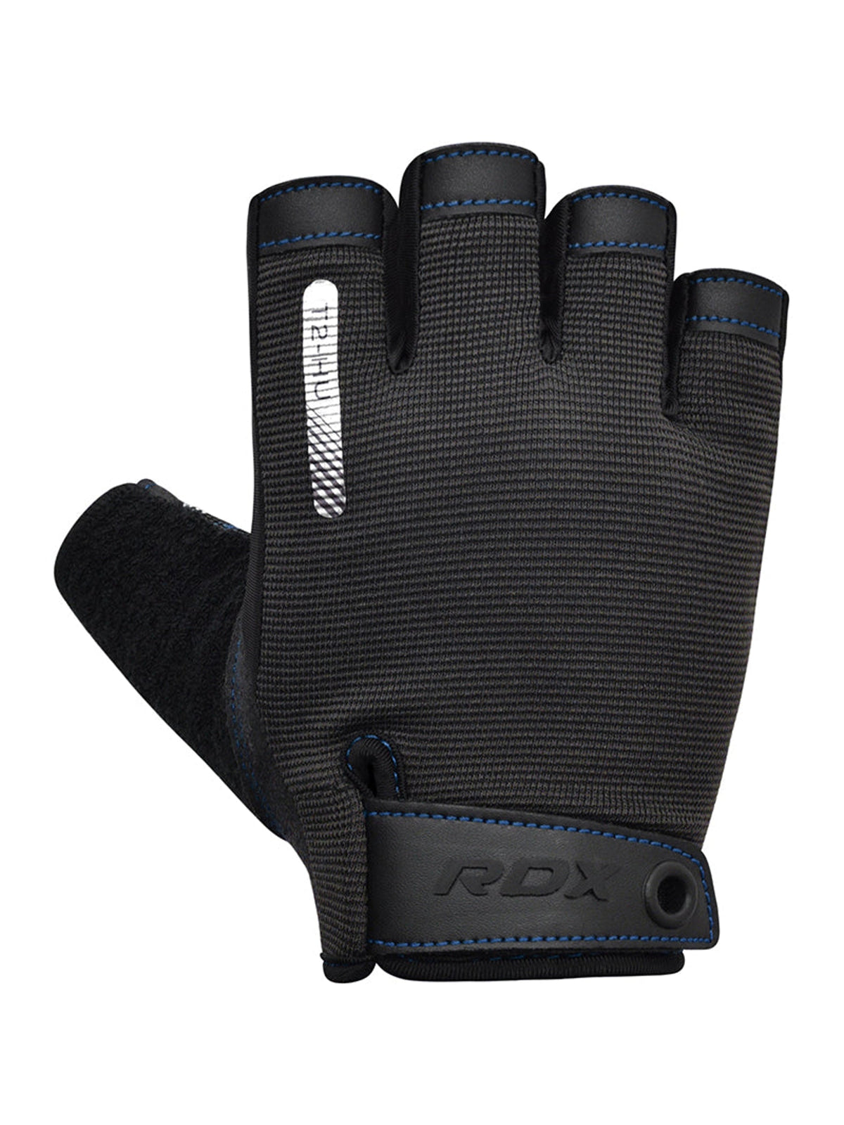 RDX T2 Weightlifting Gloves - Blue
