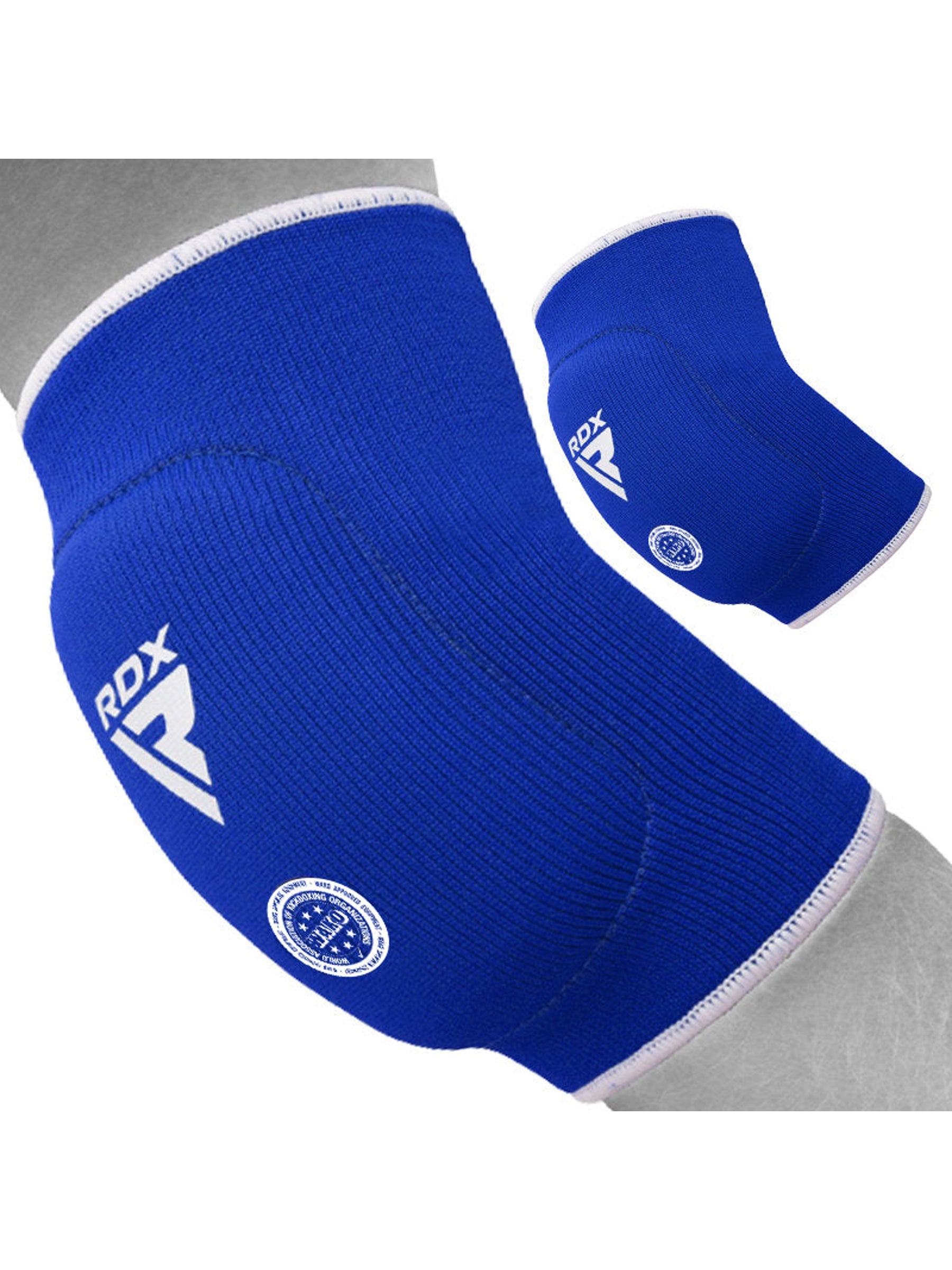 RDX WAKO Reversible Elbow Protector - Red/Blue