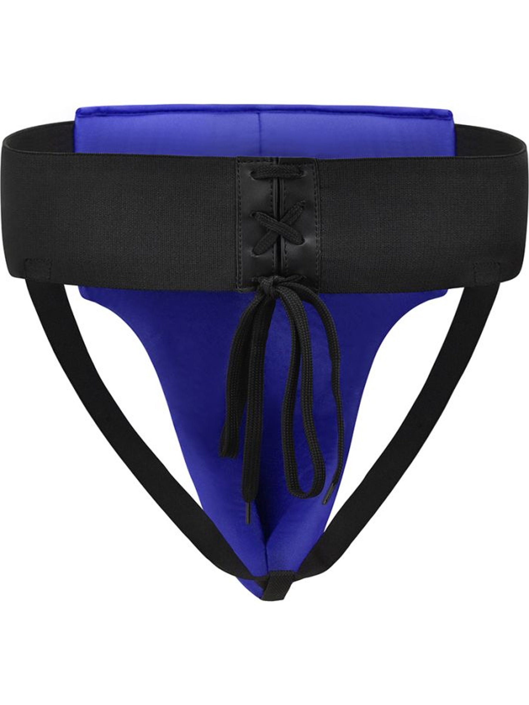 RDX R1 Martial Arts Groin Guard - Blue/Black