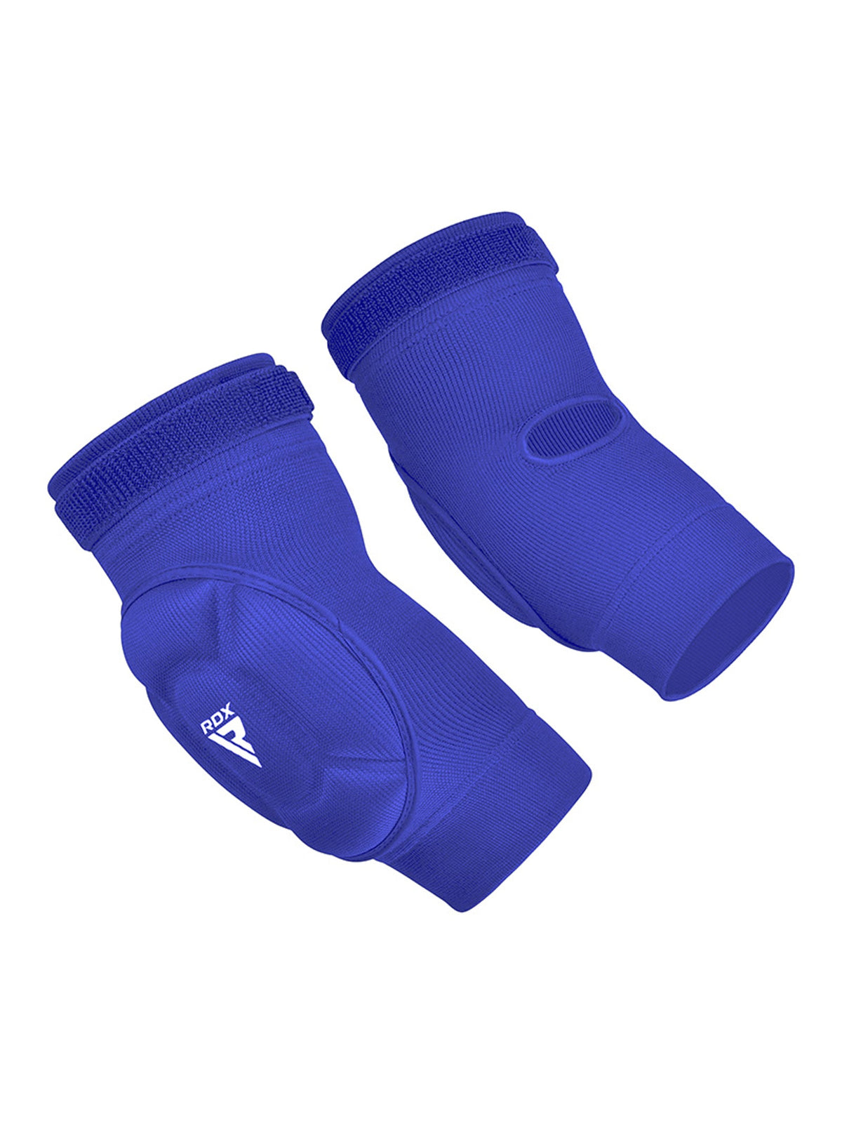 RDX Elbow Foam Pad, blue/white, studio image 3
