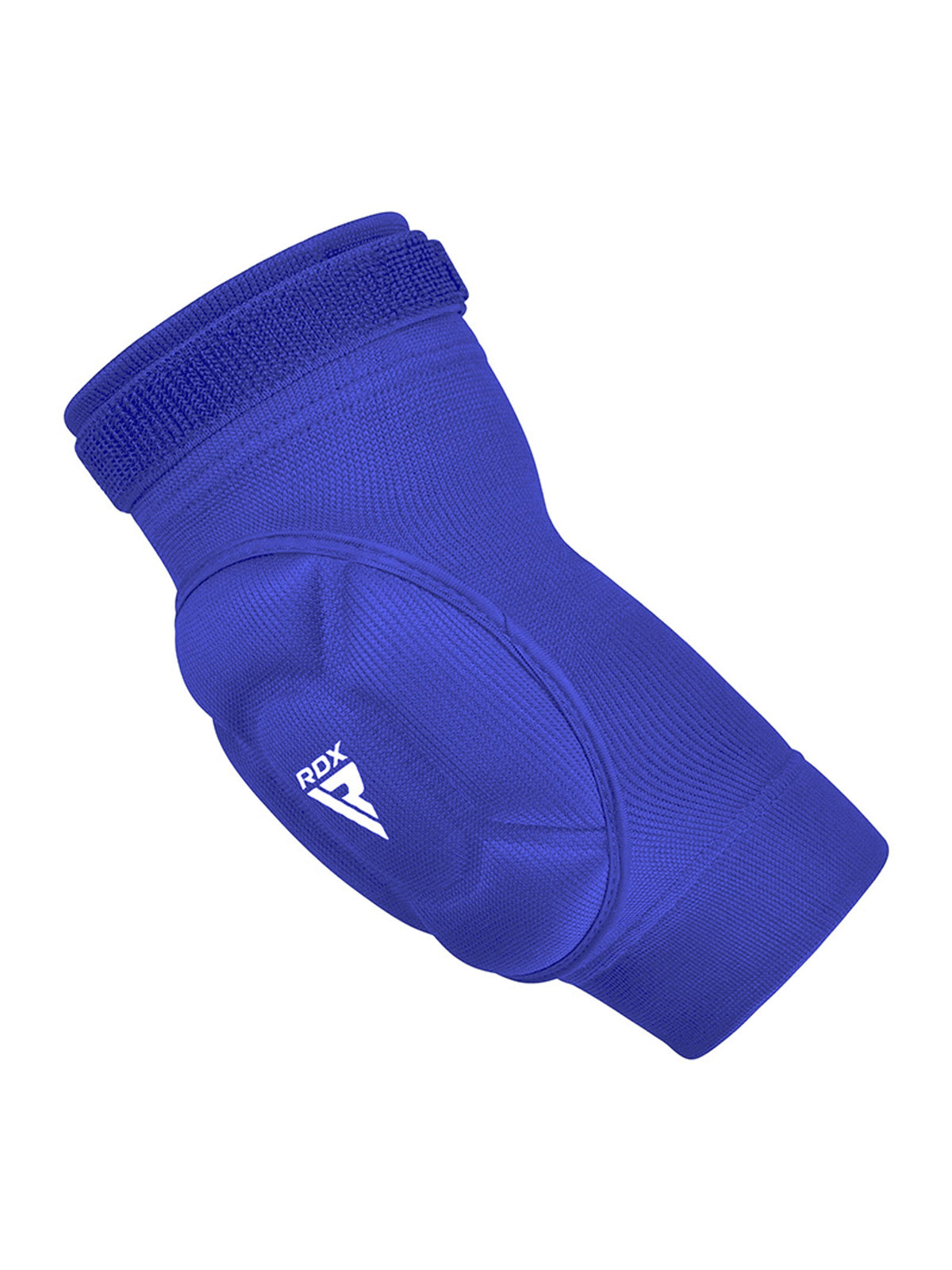 RDX Elbow Foam Pad, blue/white, studio image 1