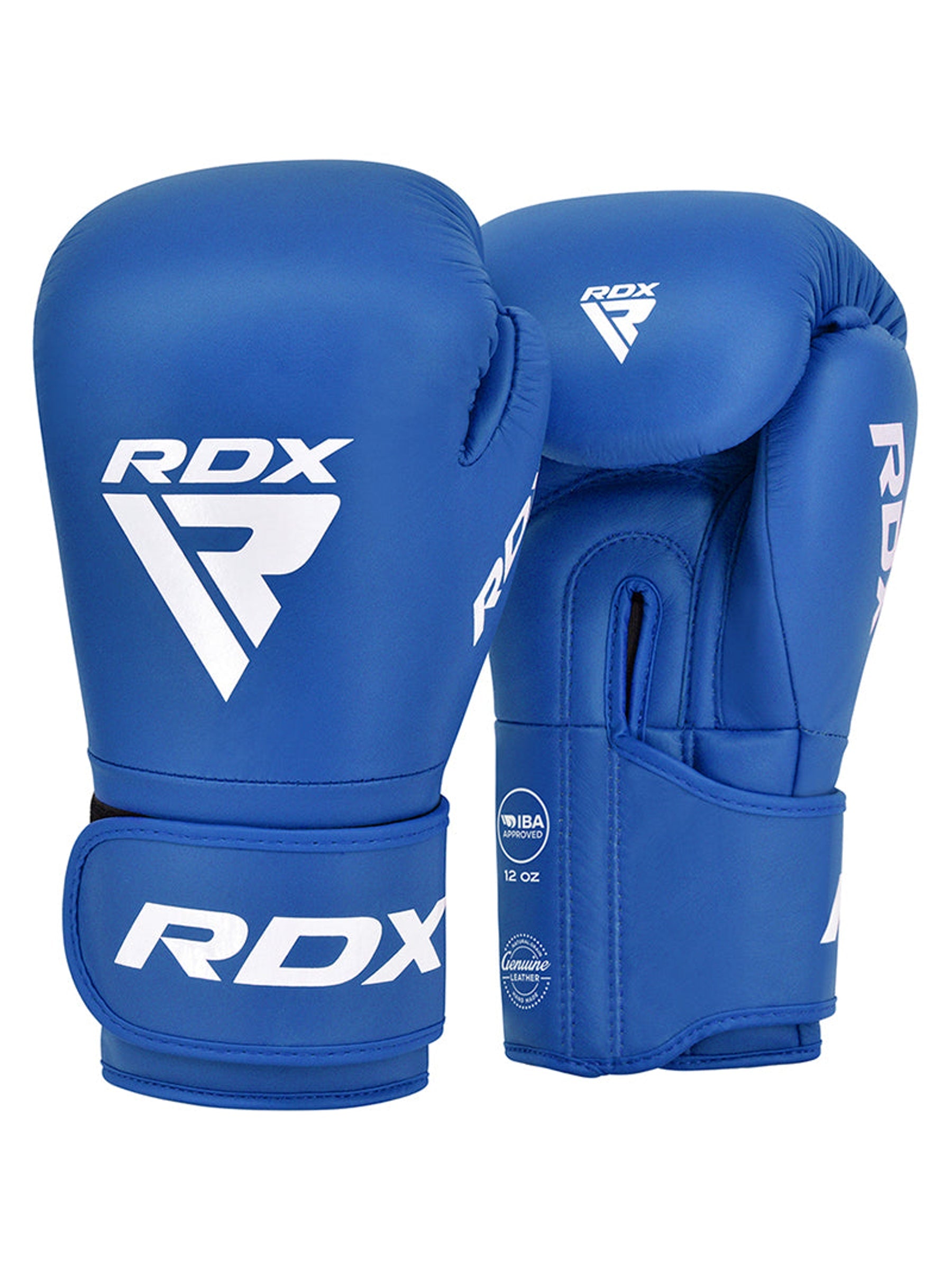 RDX IBA Boxing Gloves Amateur Competition Fight Gloves - Blue