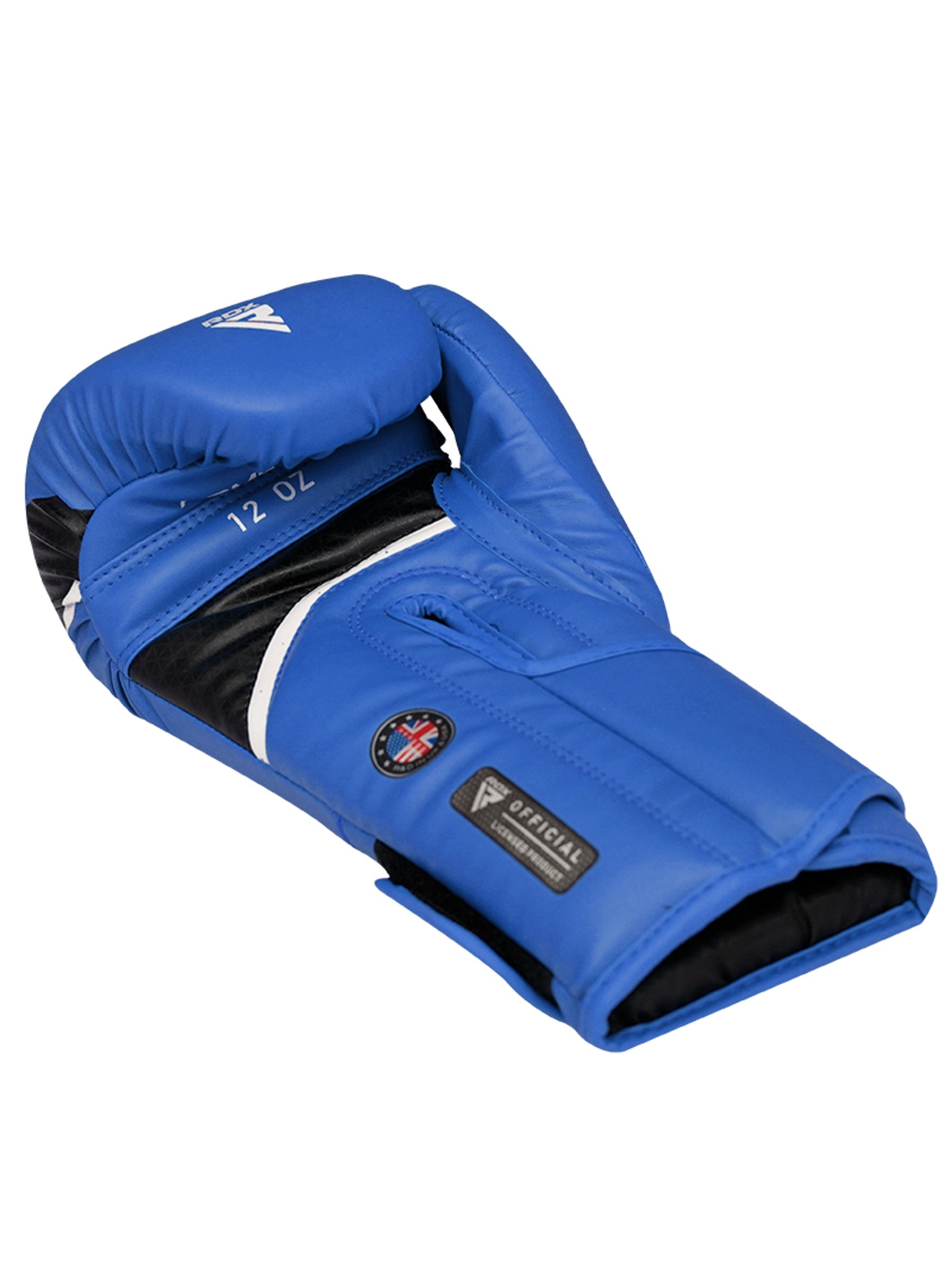 RDX Aura Plus T-17 Boxing Gloves - Blue/Black