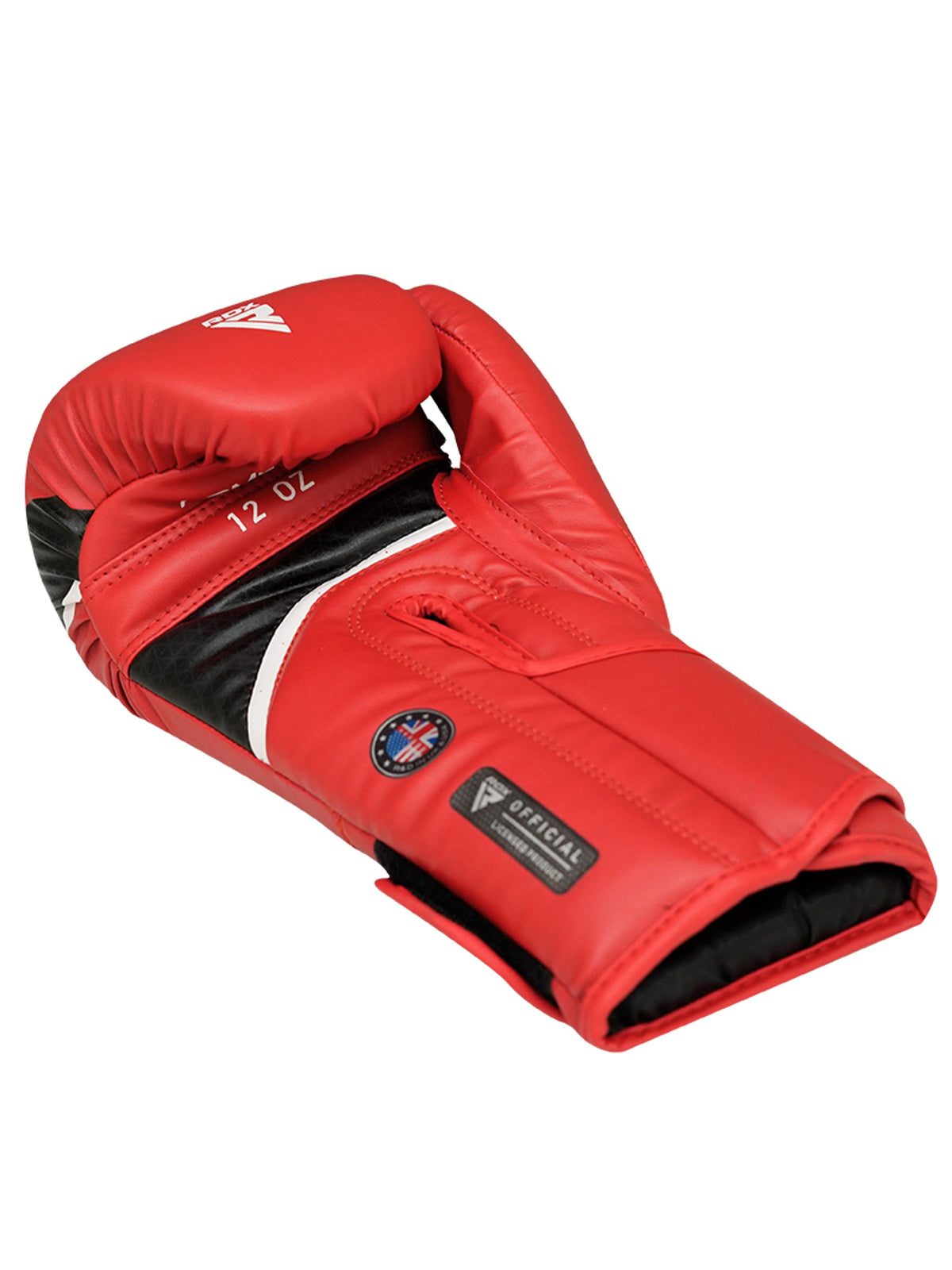 RDX Aura Plus T-17 Boxing Gloves - Red/Black