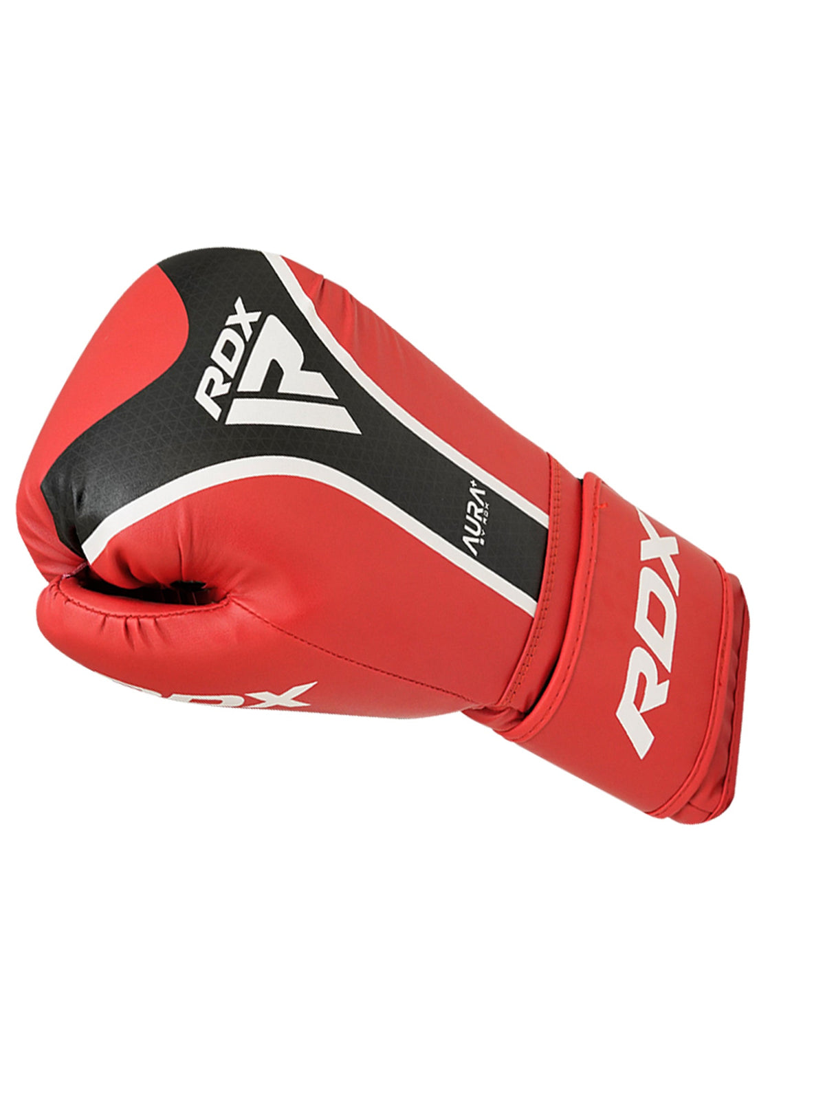 RDX Aura Plus T-17 Boxing Gloves - Red/Black