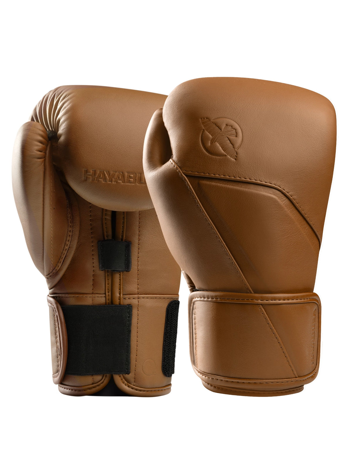 Hayabusa E1 Leather Boxing Gloves, sienna brown, main image