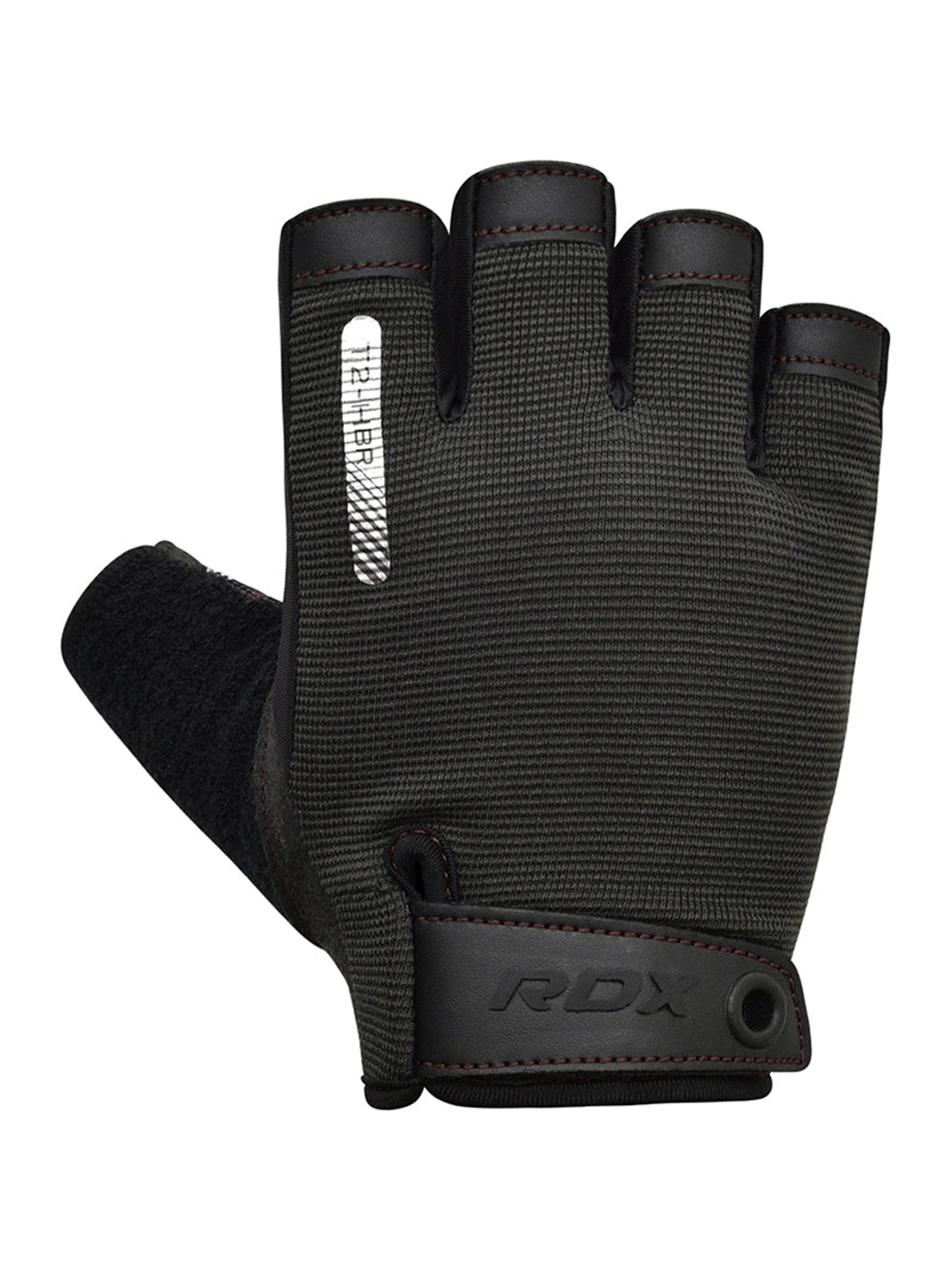RDX T2 Weightlifting Gloves - Brown