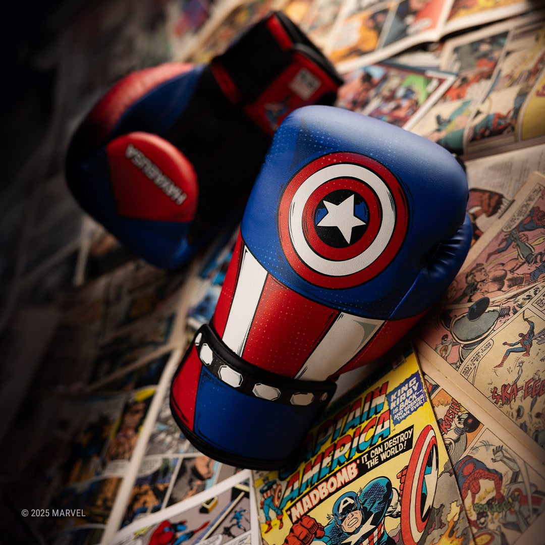 Marvel's Classic Captain America Boxing Gloves - Lifestyle