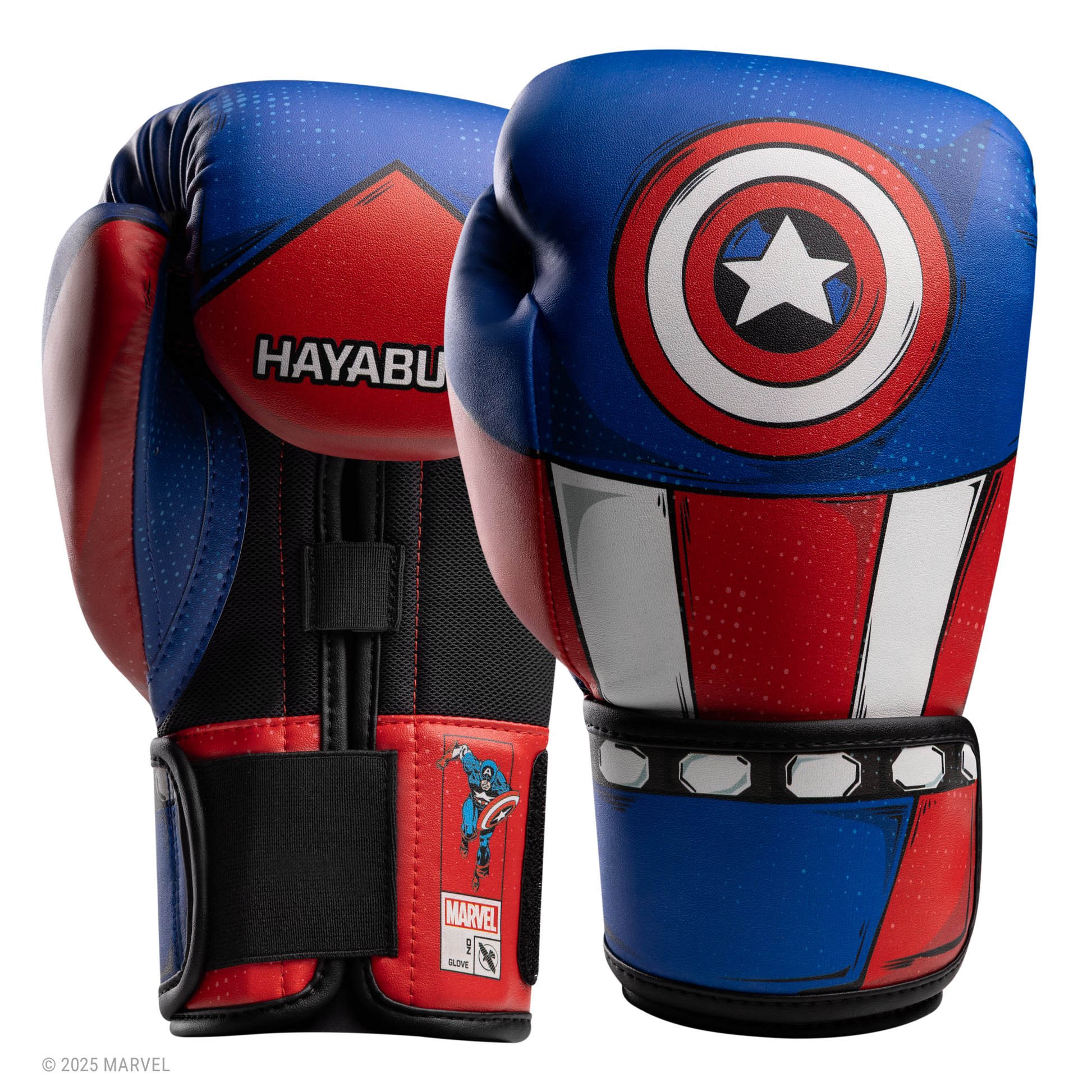 Marvel's Classic Captain America Boxing Gloves - Main Shot
