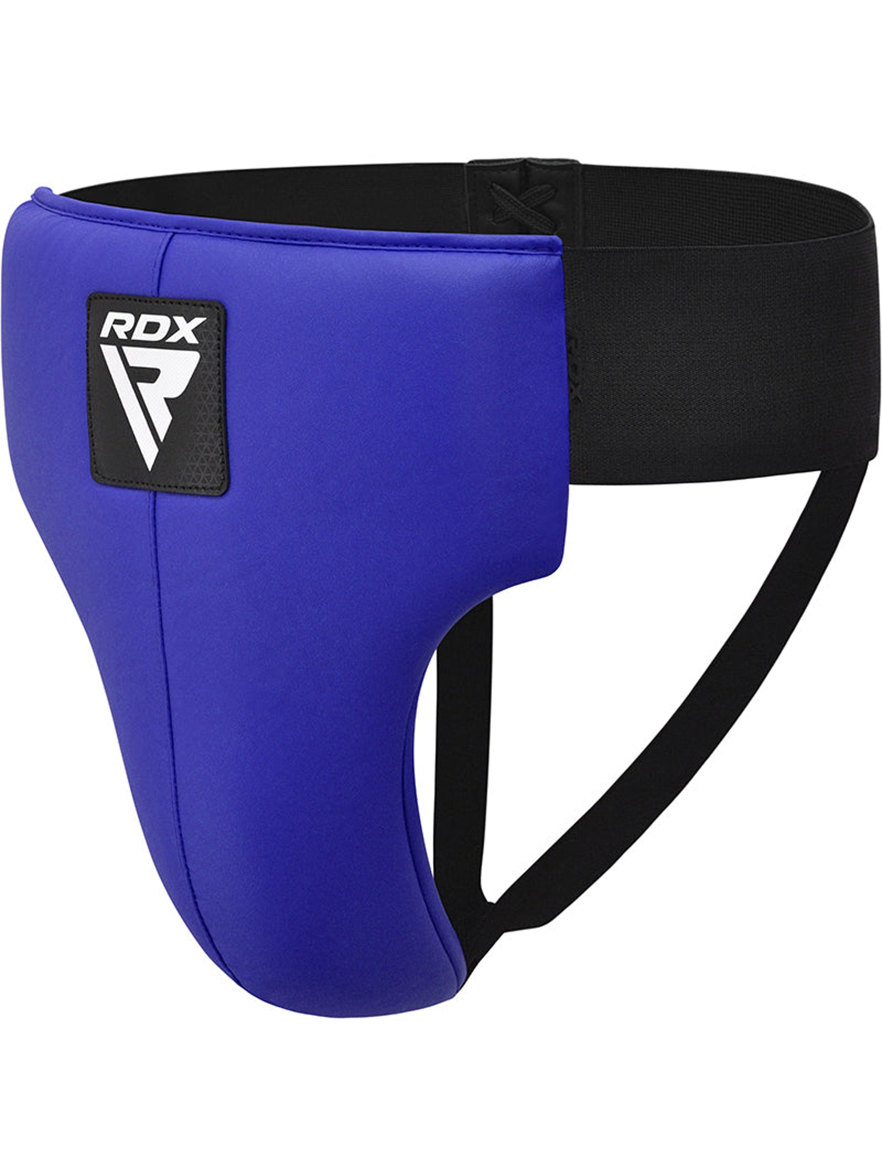 RDX R1 Martial Arts Groin Guard - Blue/Black