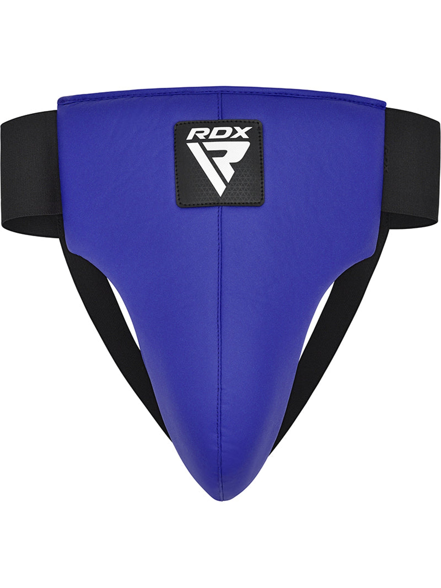 RDX R1 Martial Arts Groin Guard - Blue/Black