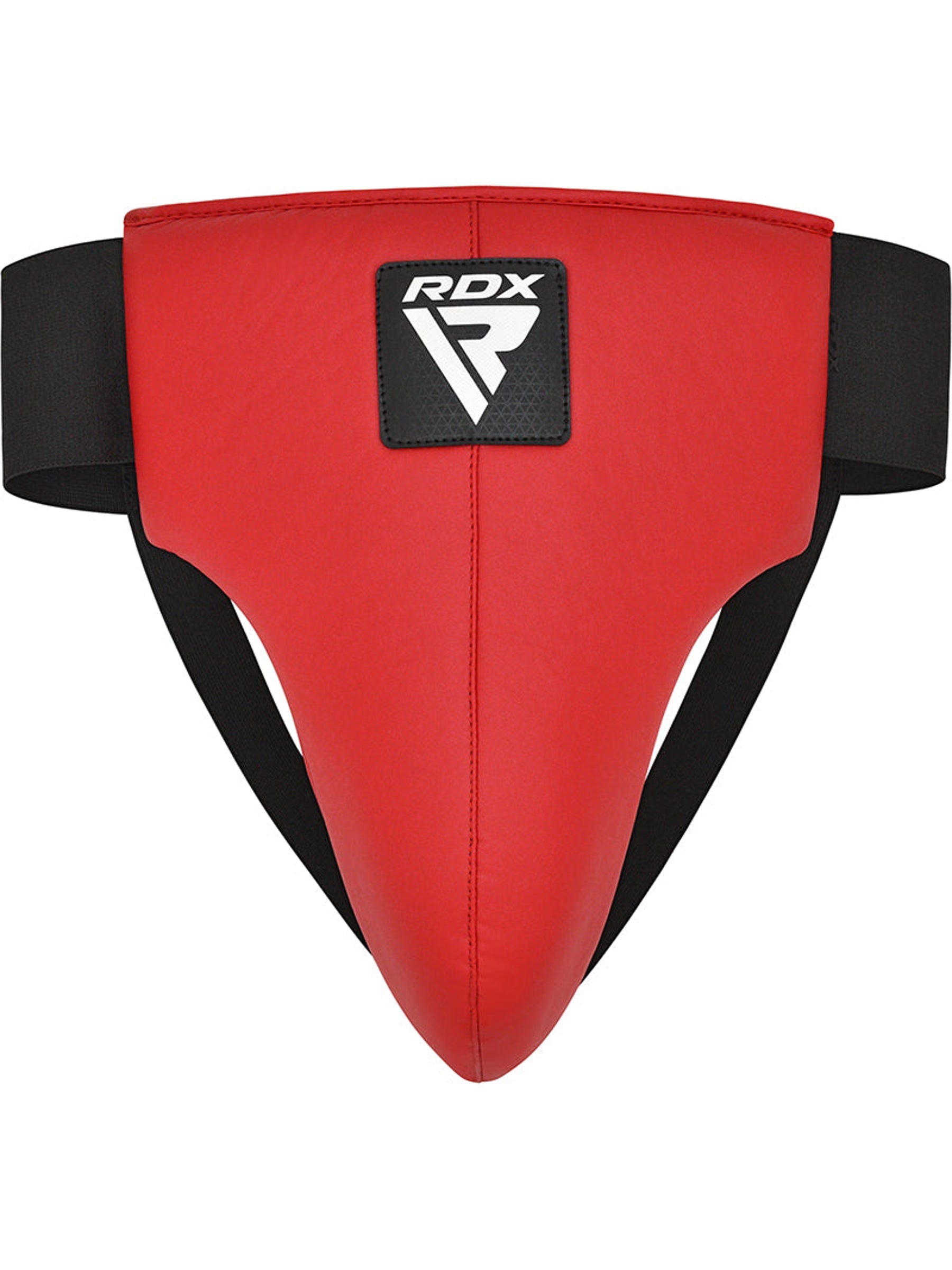 RDX R1 Martial Arts Groin Guard - Red/Black