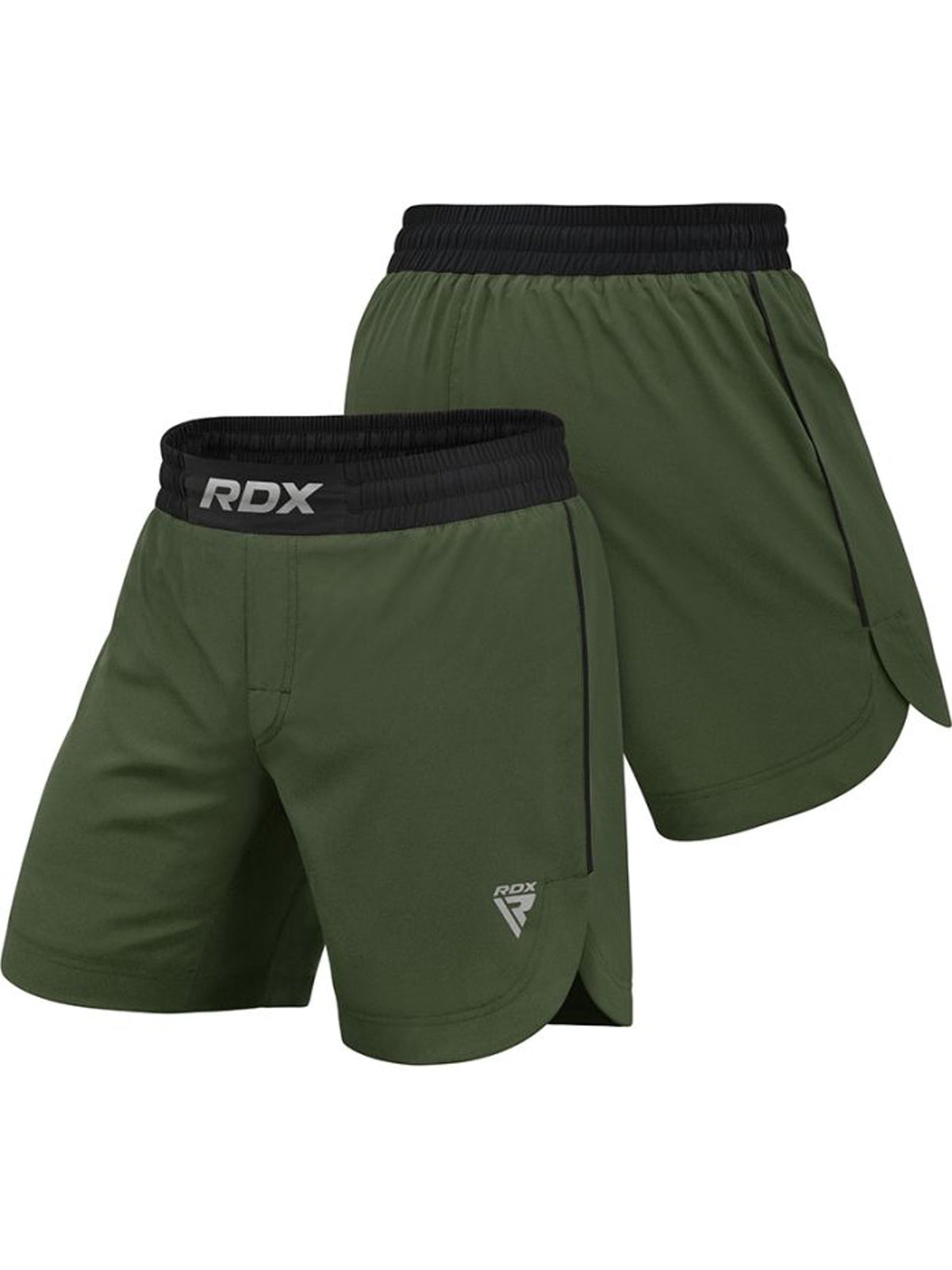 RDX T15 MMA Fight Shorts - Army Green