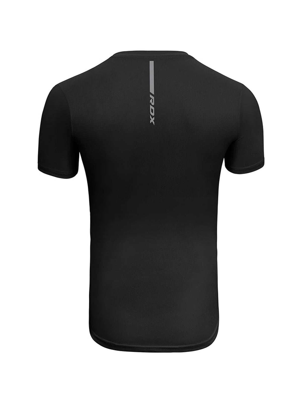RDX T2 Short Sleeves Sweat-Wicking Gym T-Shirt - Black