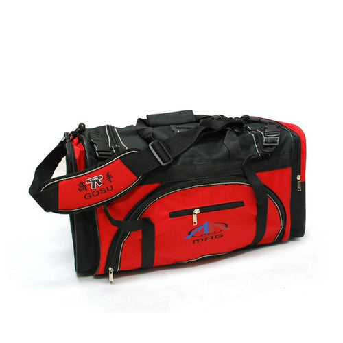 MAG Martial Arts Gear Bag Blue, Yellow, Red