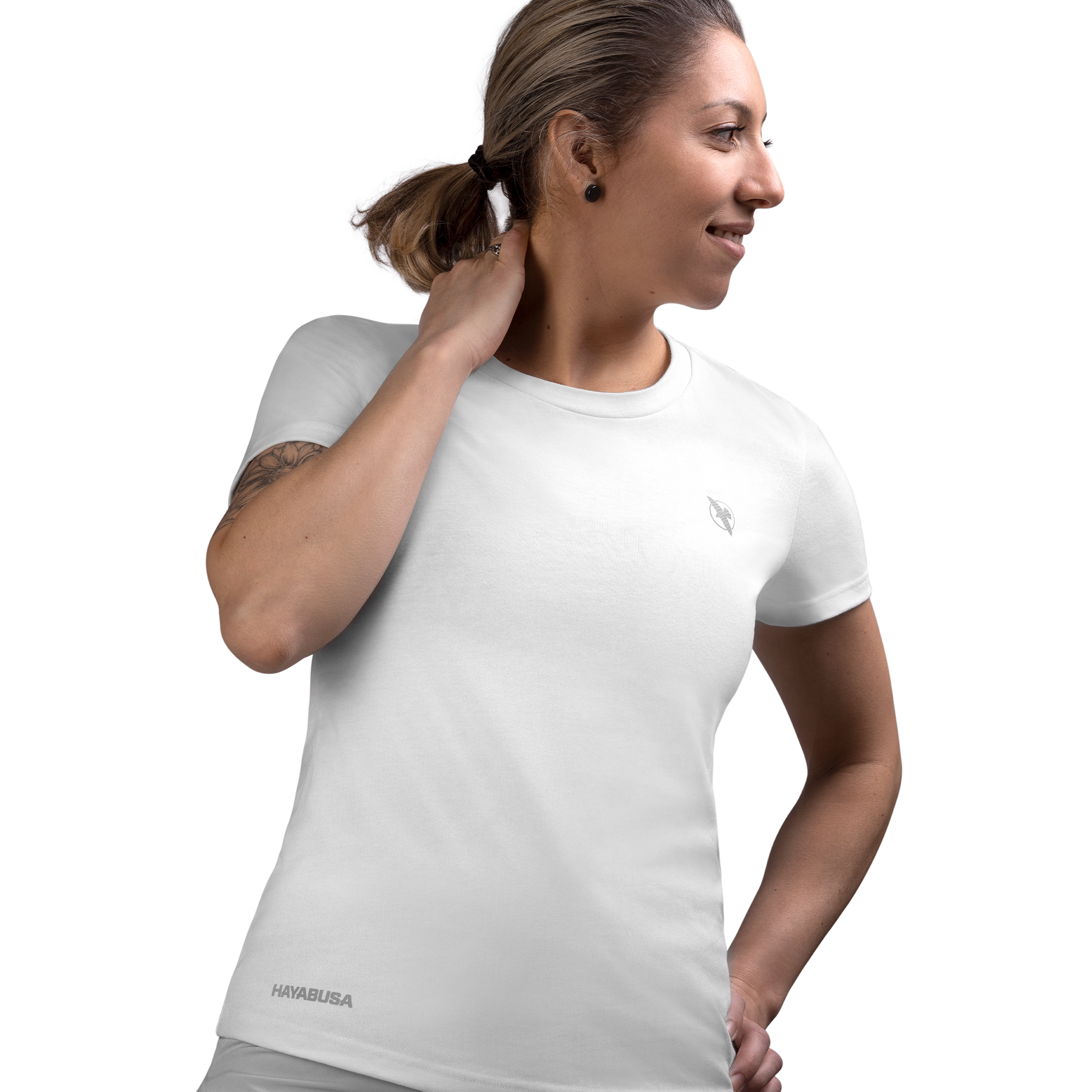 Hayabusa Women's Essential T-Shirt - White Lifestyle