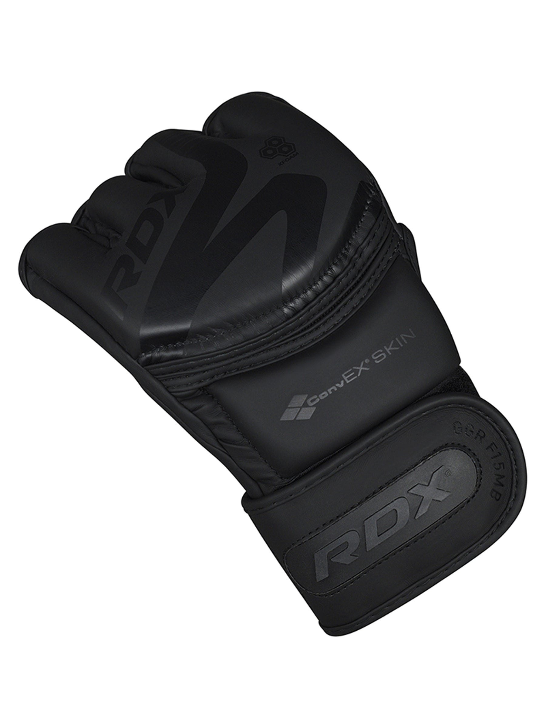 RDX F15 Noir MMA Training Gloves, Black