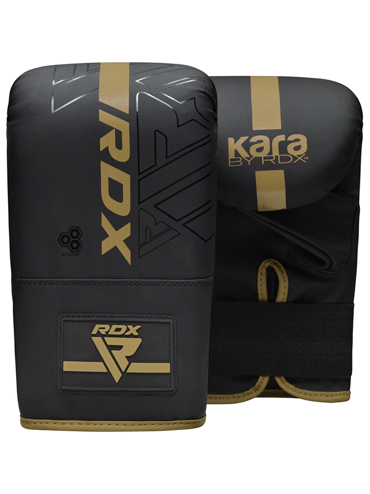 RDX F6 Kara Bag Gloves 4oz – Black/Gold