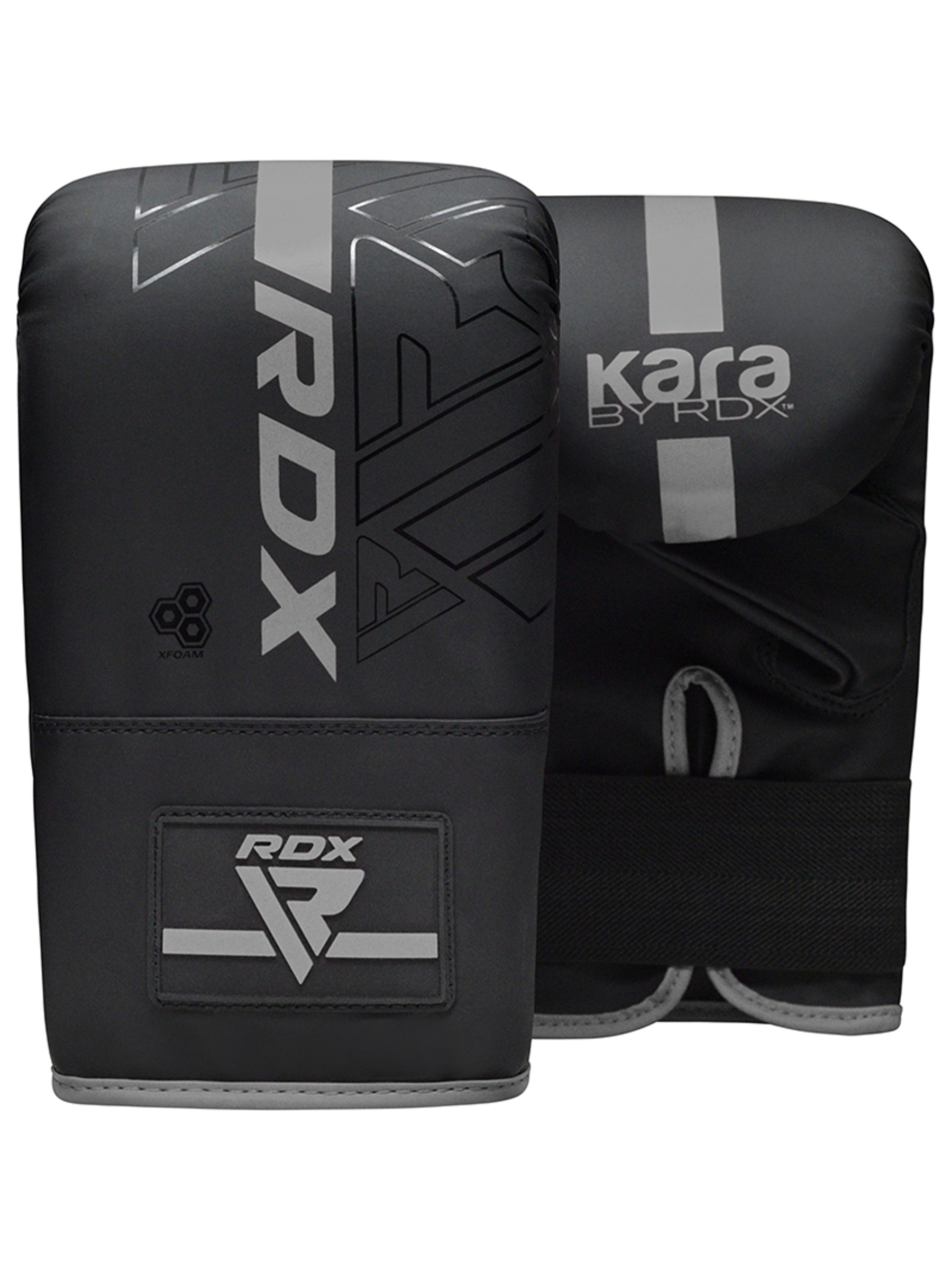 RDX F6 Kara Bag Gloves 4oz – Black/Silver