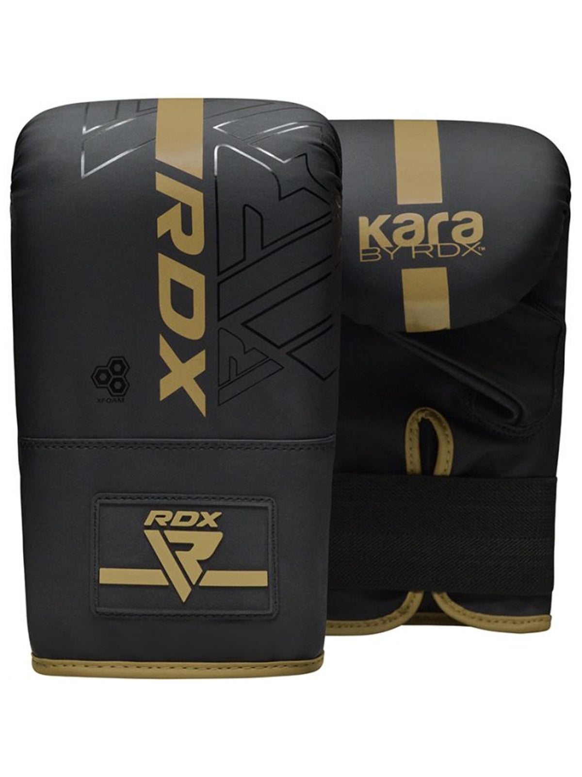 RDX F6 Kara Bag Gloves 4oz – Black/Gold
