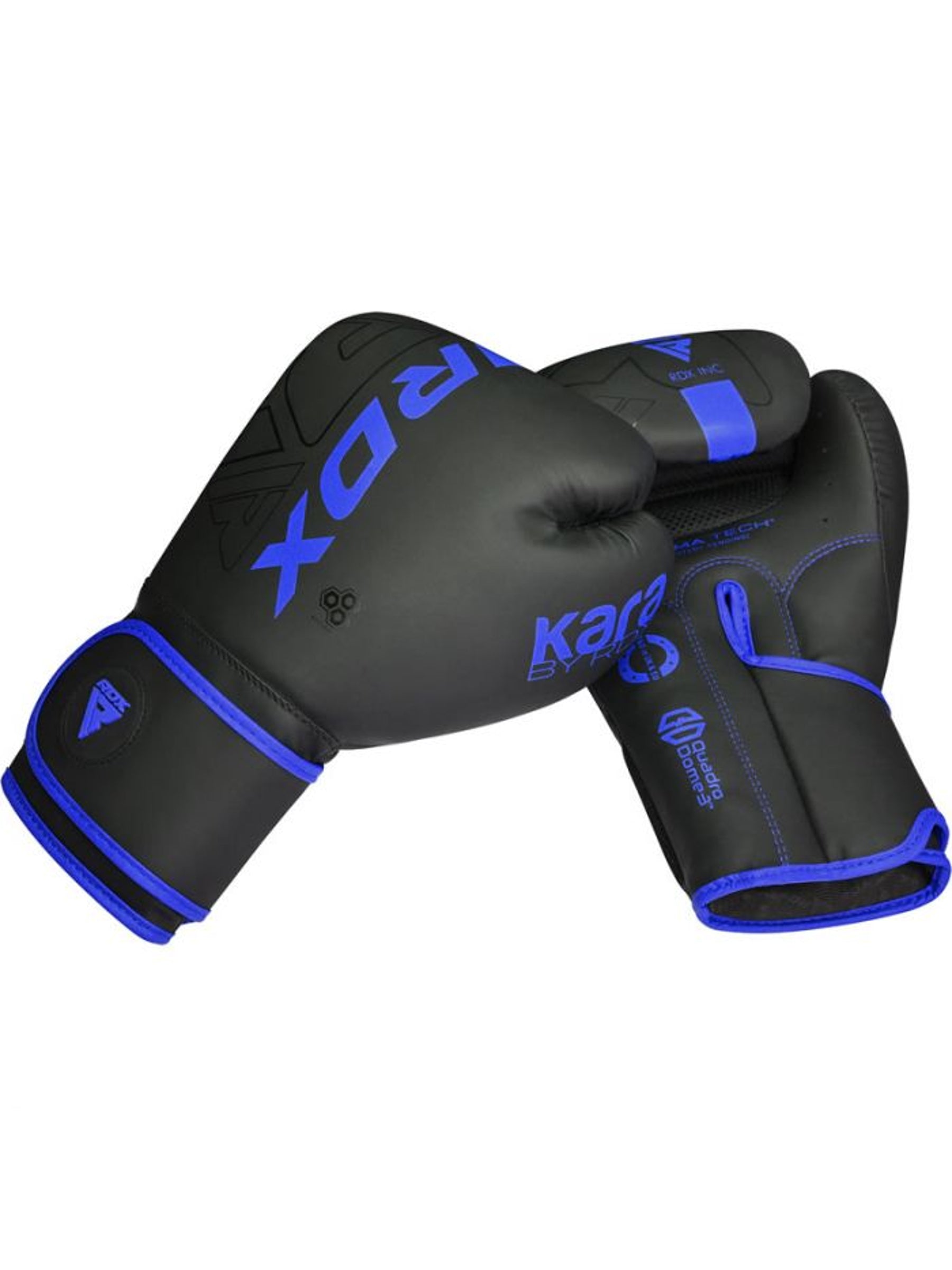 RDX F6 Kara Pro Boxing Training Gloves - Blue