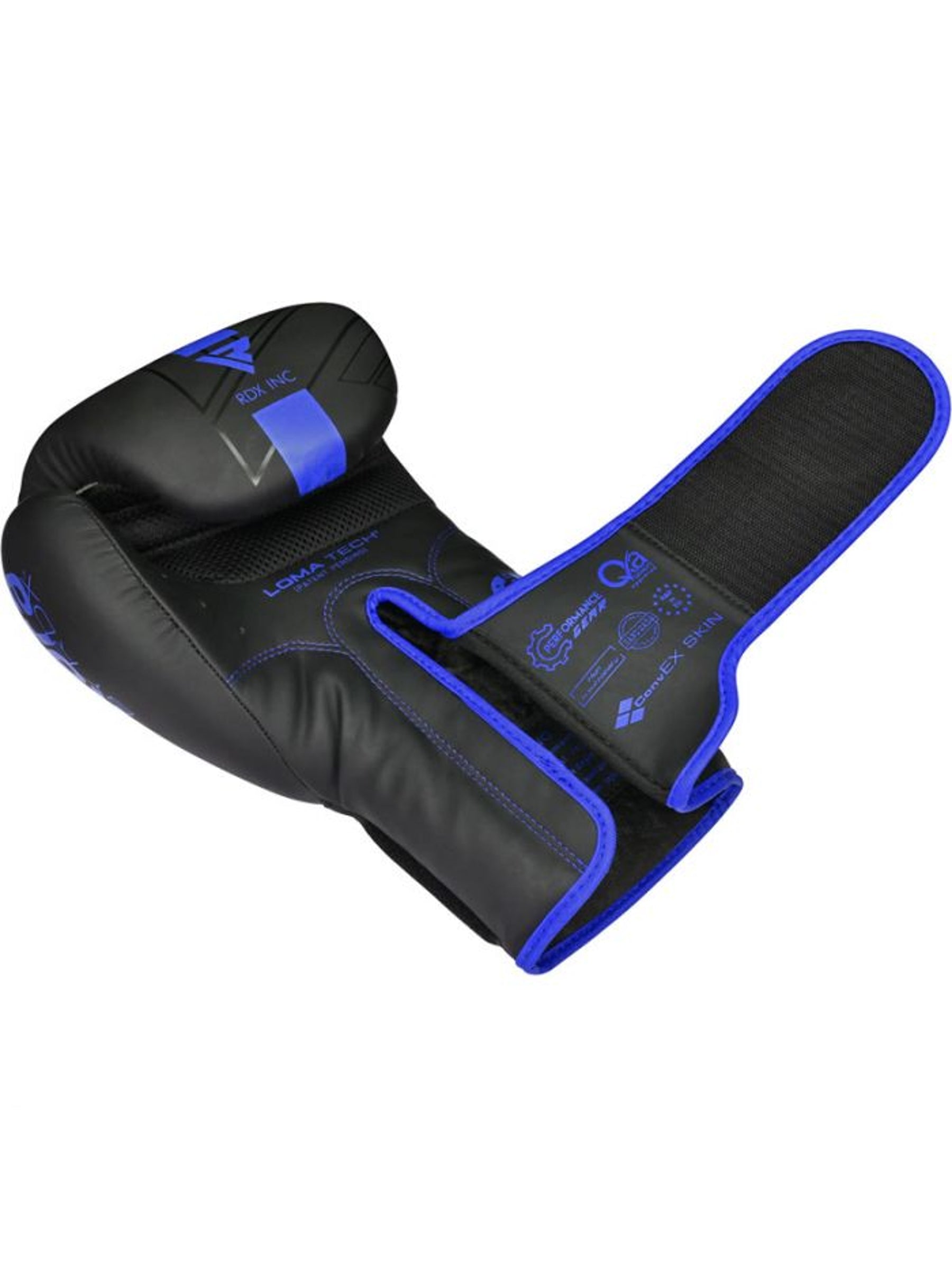 RDX F6 Kara Pro Boxing Training Gloves - Blue