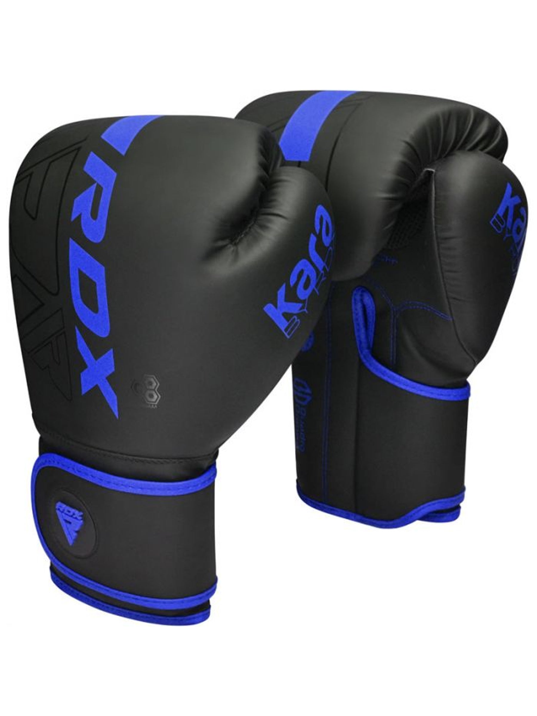 RDX F6 Kara Pro Boxing Training Gloves - Blue