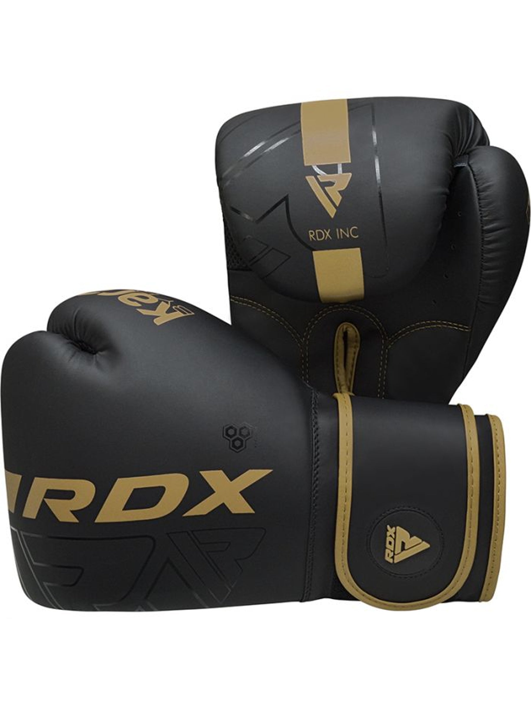 RDX F6 Kara Pro Boxing Training Gloves - Golden
