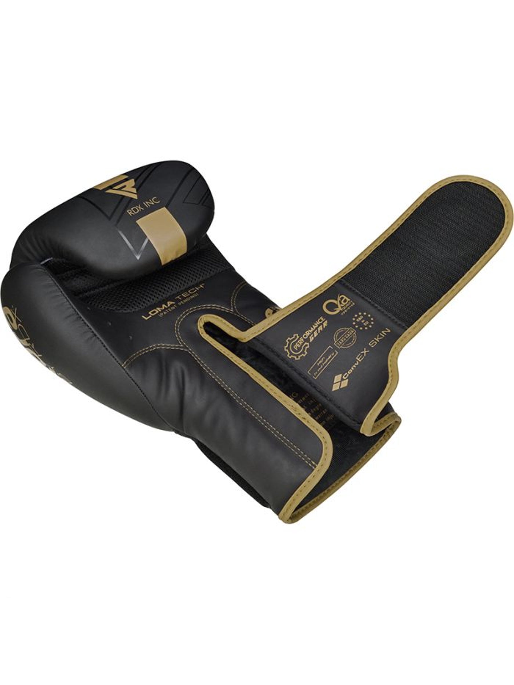 RDX F6 Kara Pro Boxing Training Gloves - Golden